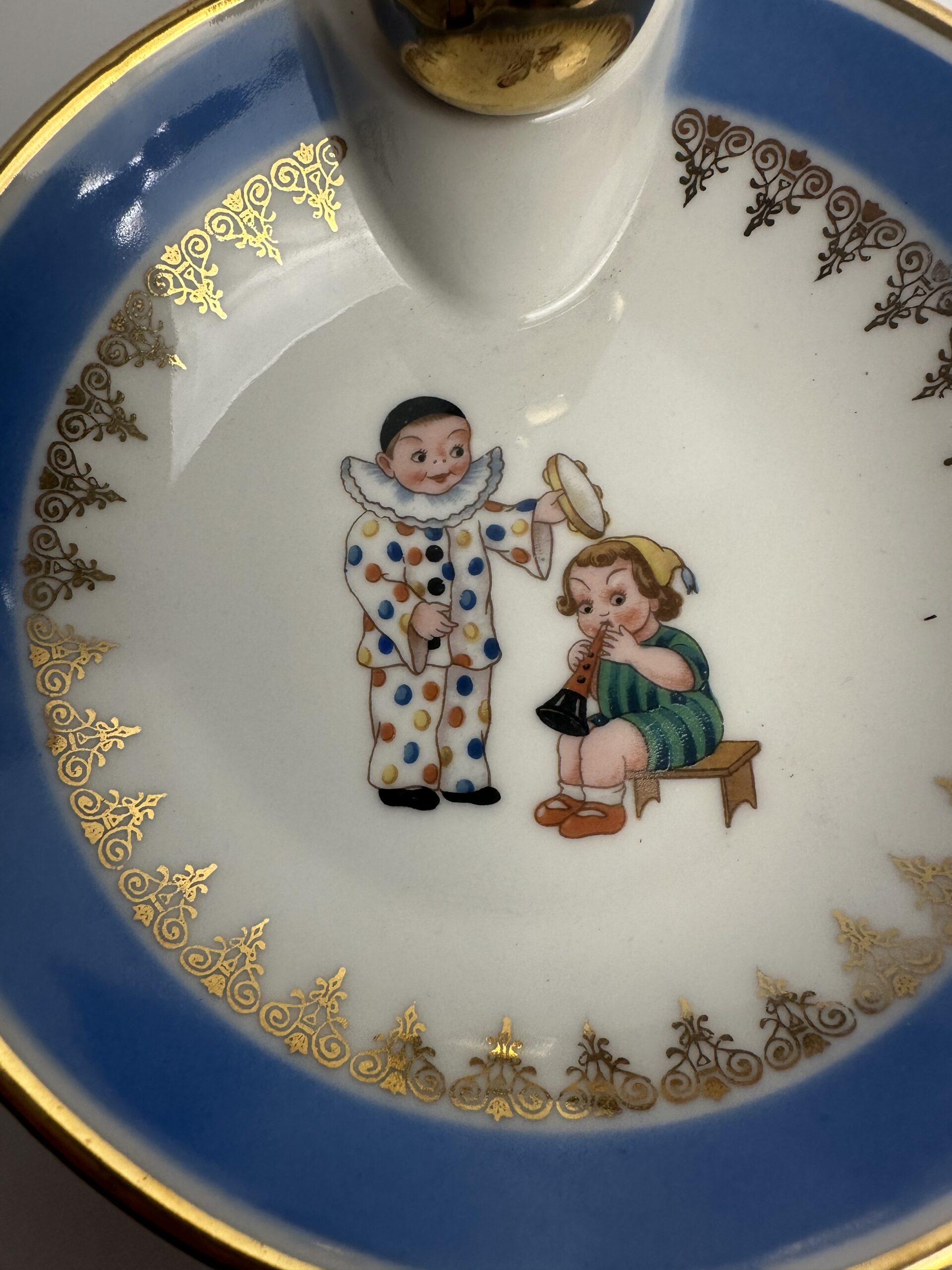Assiette chauffante bébé porcelaine de Limoges – Image 2