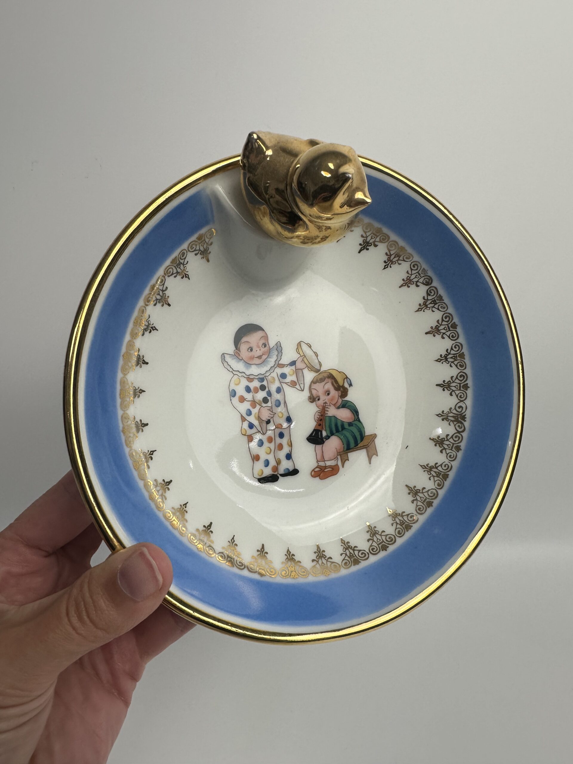 Assiette chauffante bébé porcelaine de Limoges – Image 4