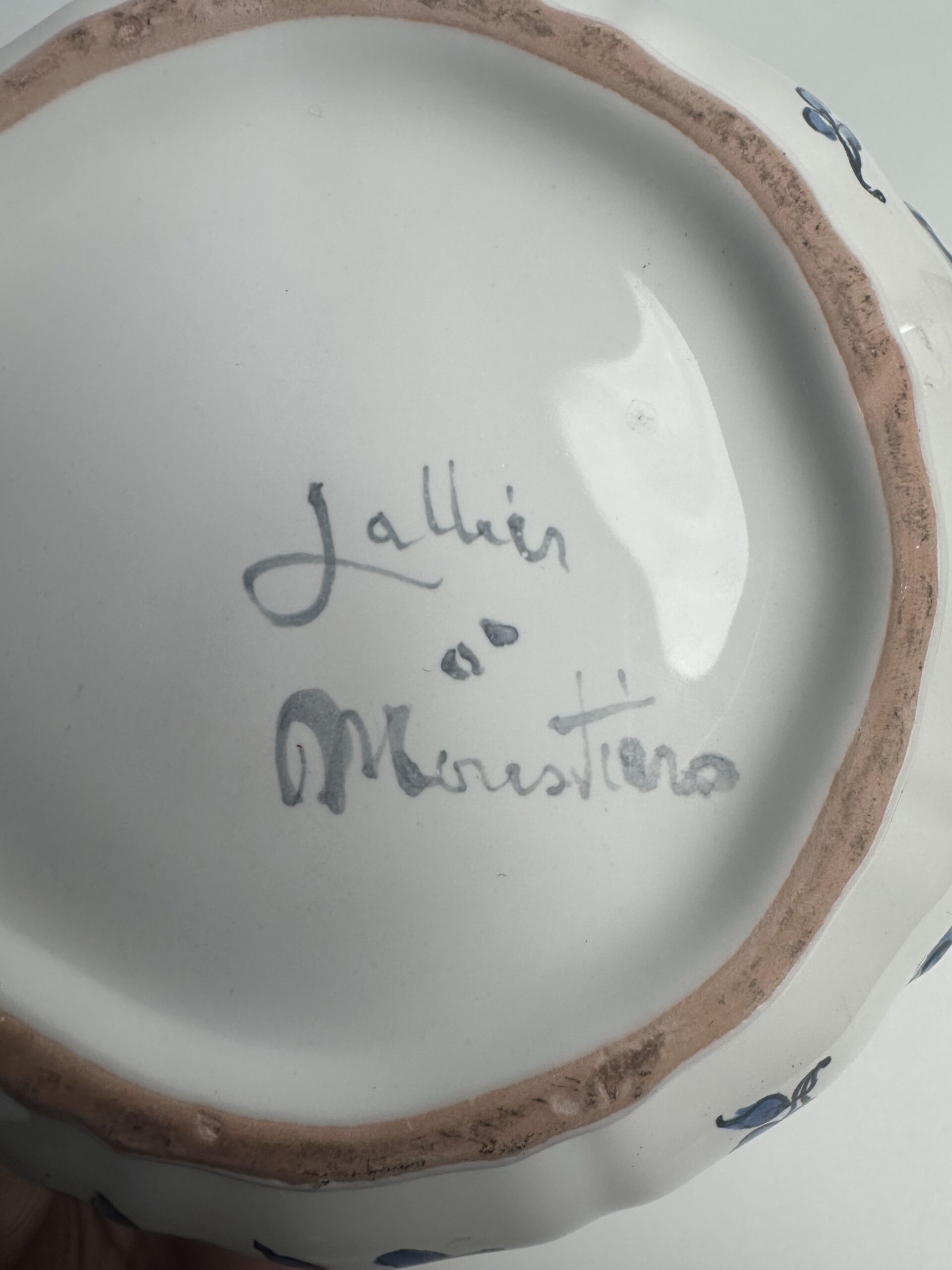 Ancienne petite soupière Lallier Moustiers – Image 10