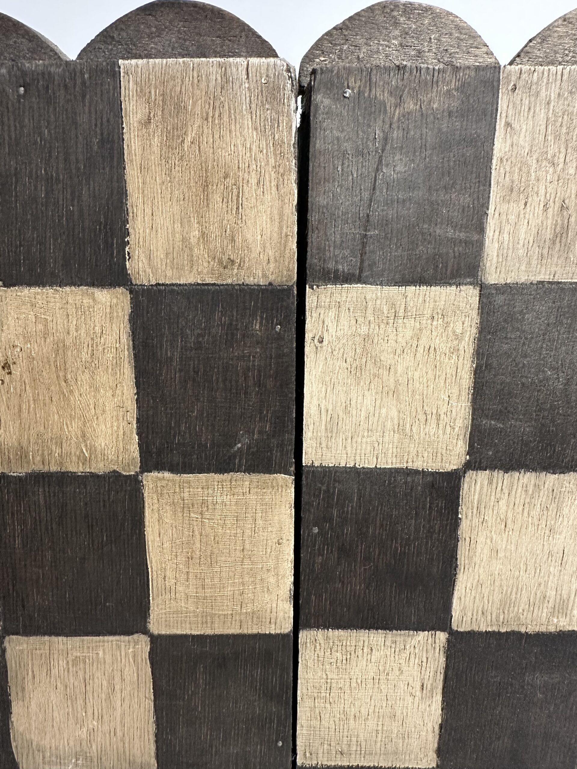 Ancien jeu d’échecs en bois fait main – Image 13