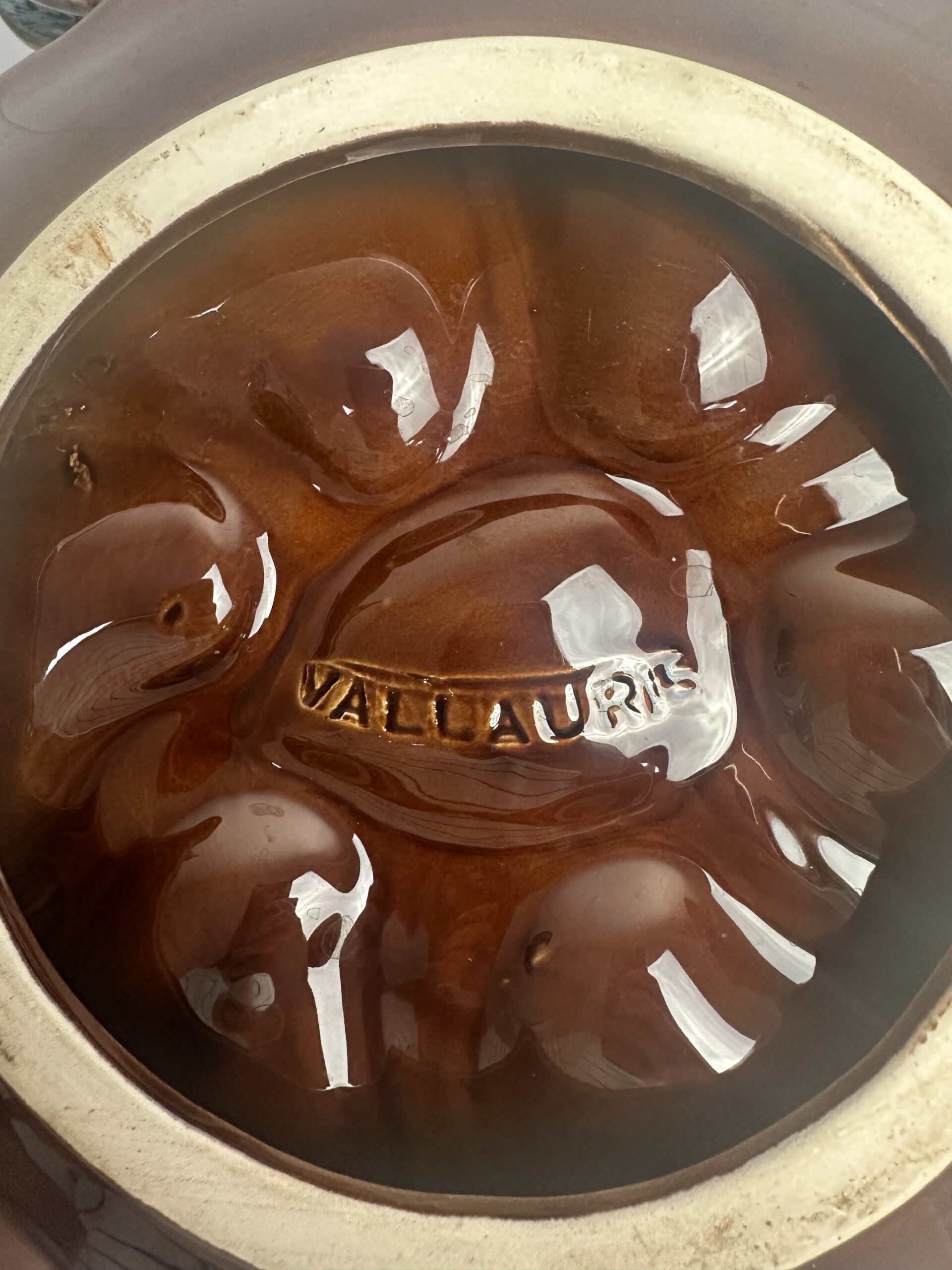 Lot de 6 assiettes à huitres Vallauris – Image 5