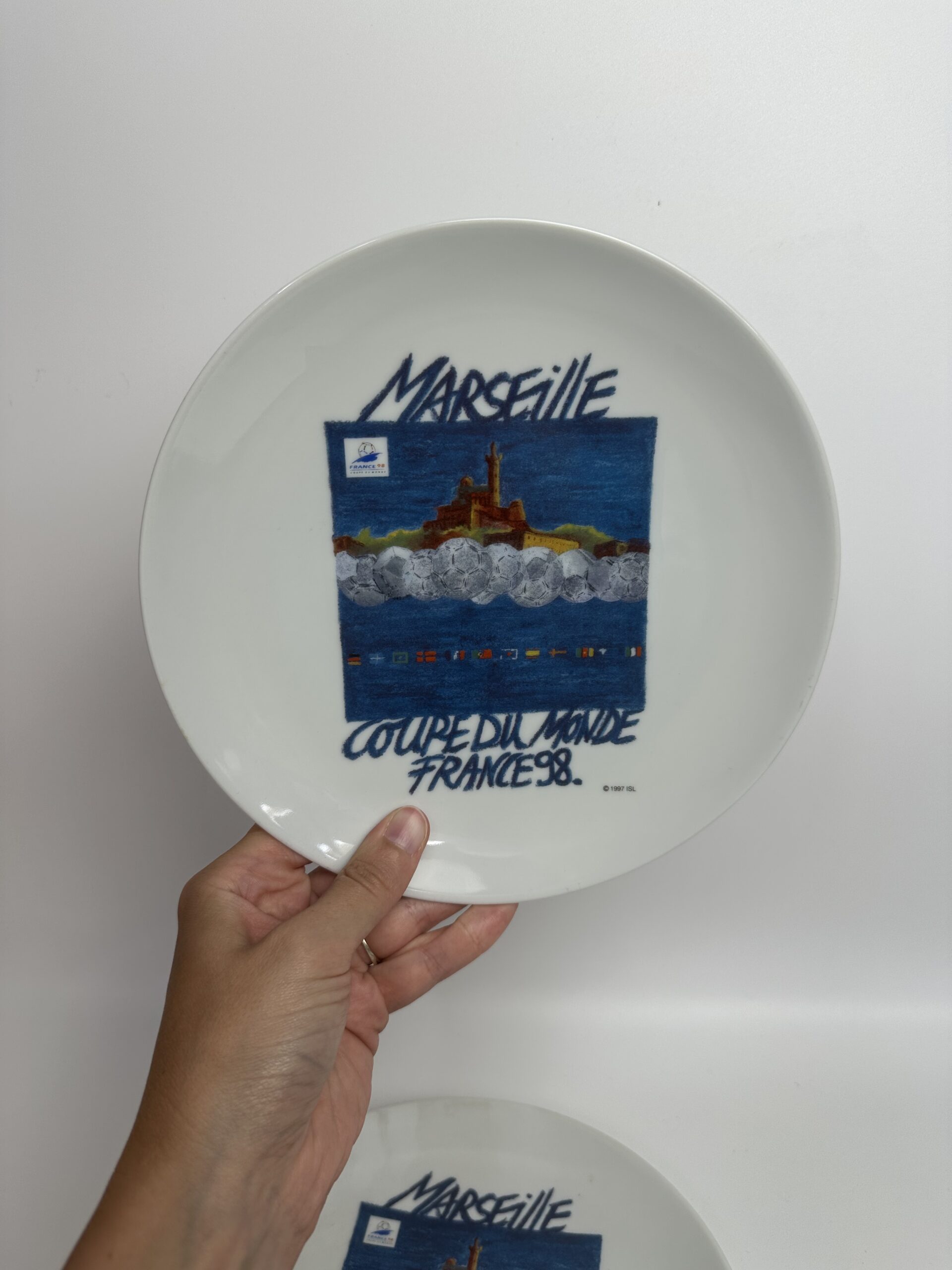 5 assiettes Coupe du Monde 98 Yves Deshoulières – Image 4
