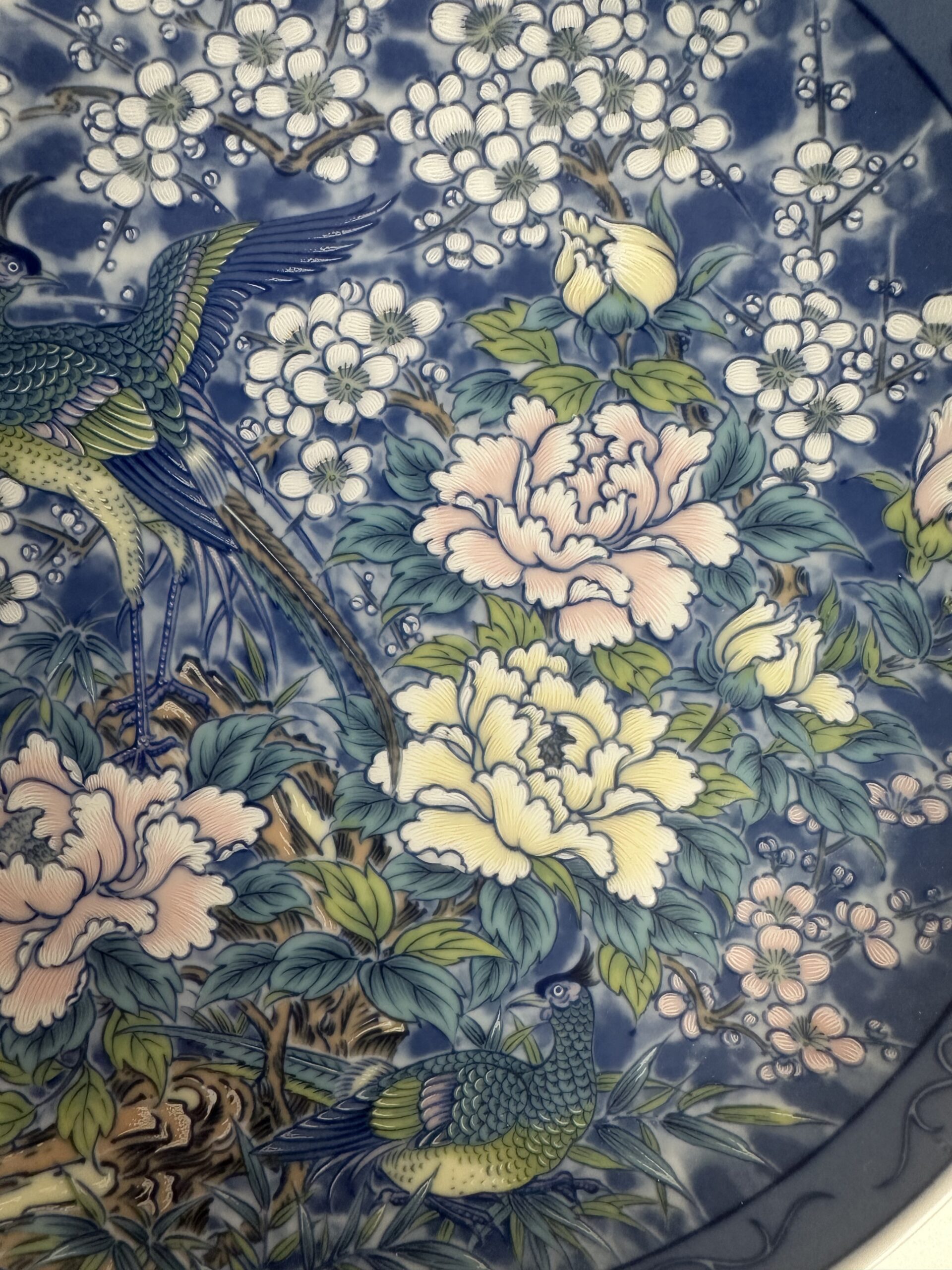 Assiette décorative murale japonaise – Image 4