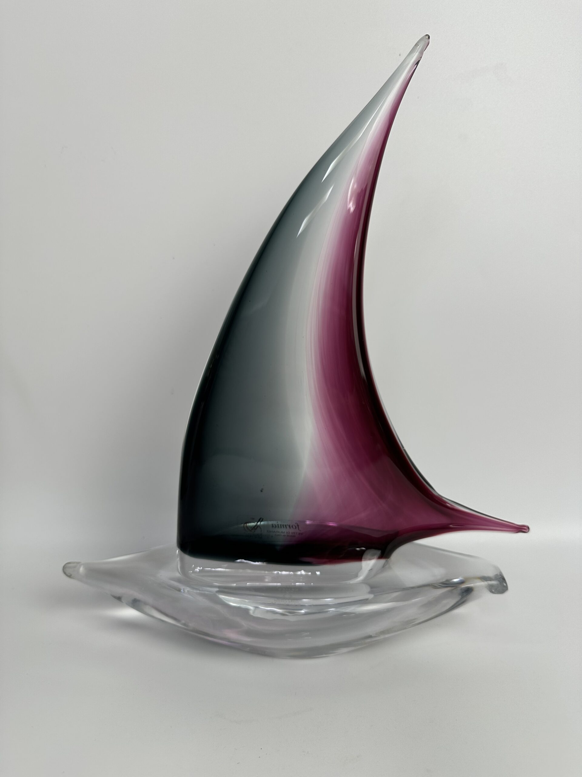 Voilier en verre de Murano Formia – Image 2