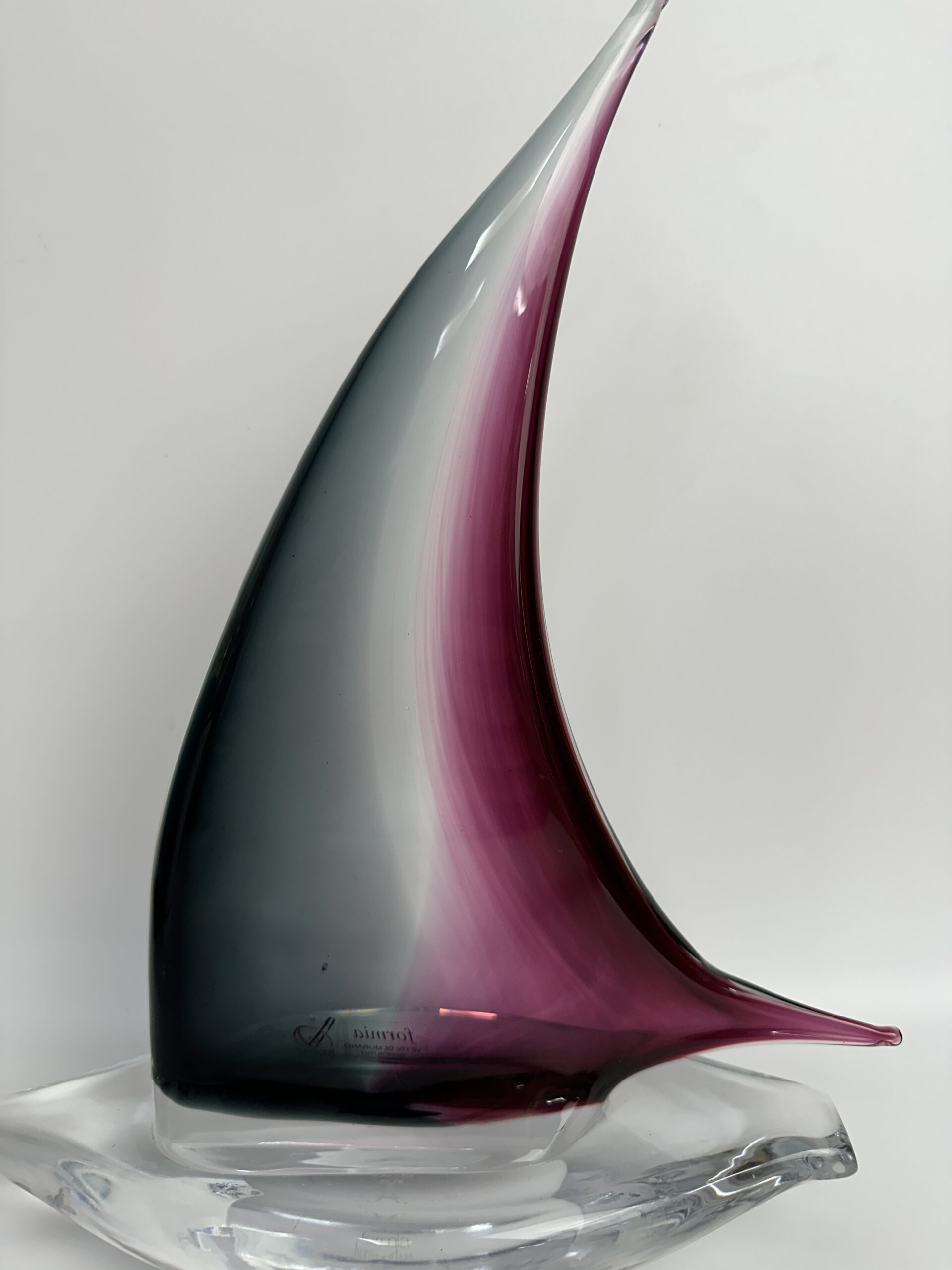 Voilier en verre de Murano Formia – Image 3
