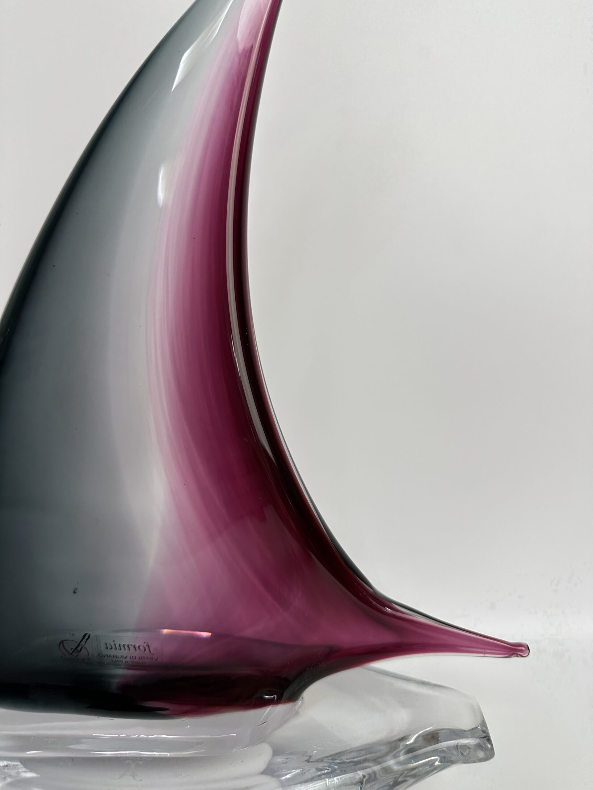 Voilier en verre de Murano Formia – Image 4