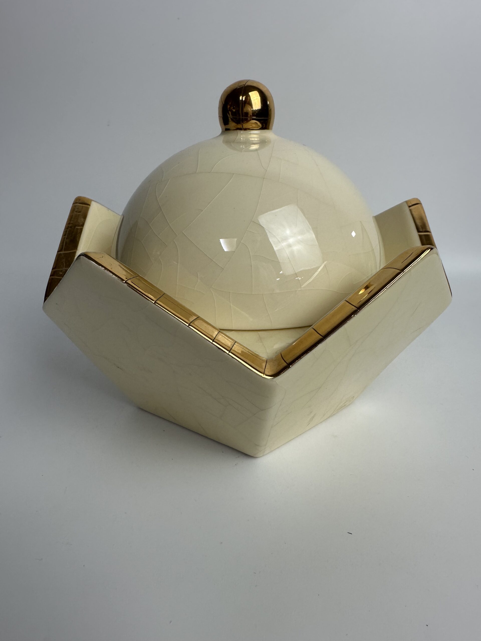 Boîte en faïence Culbuto Manufacture des Émaux de Longwy – Image 10