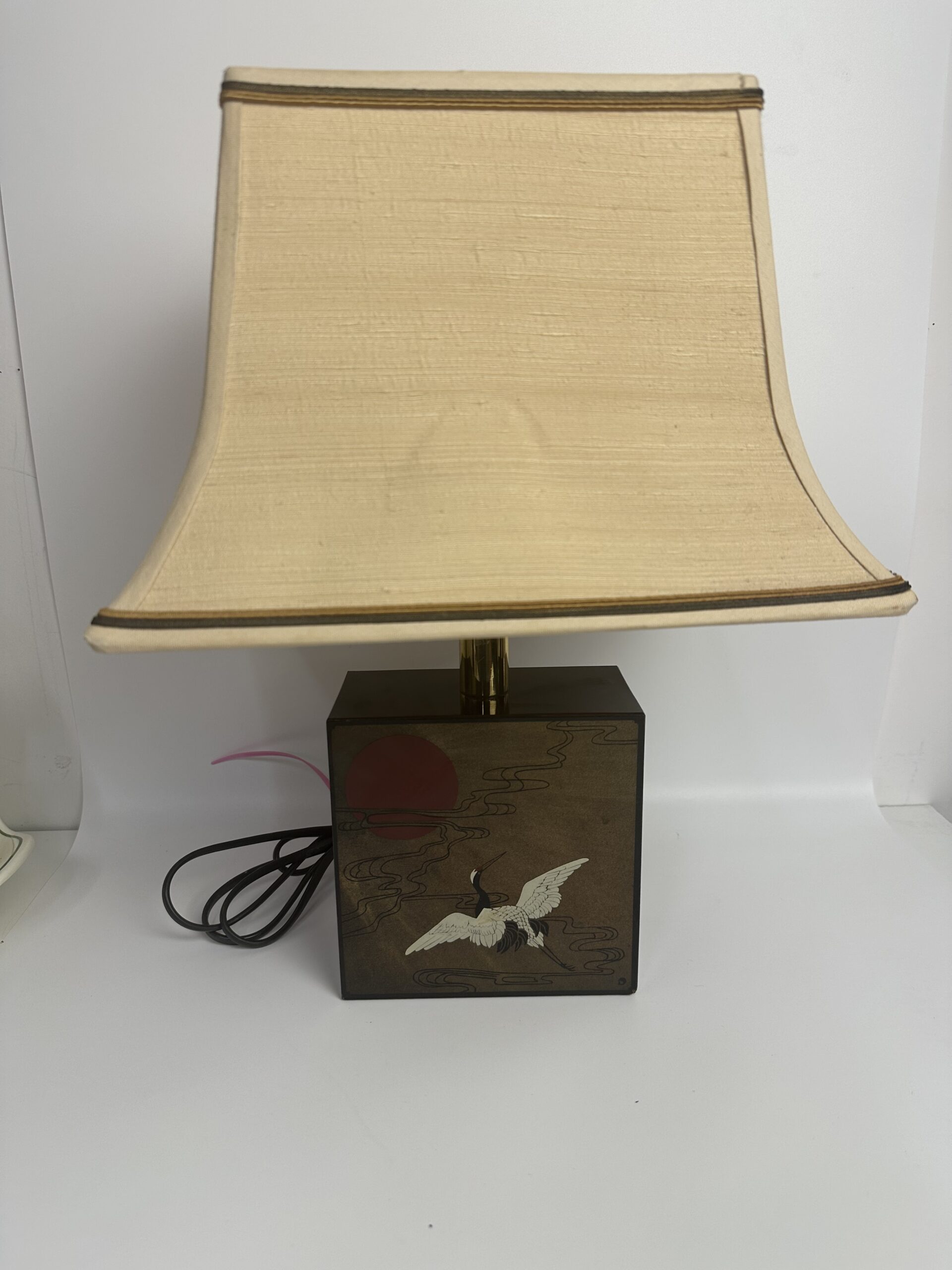 Duo de lampes Le Dauphin décor Japonais – Image 2