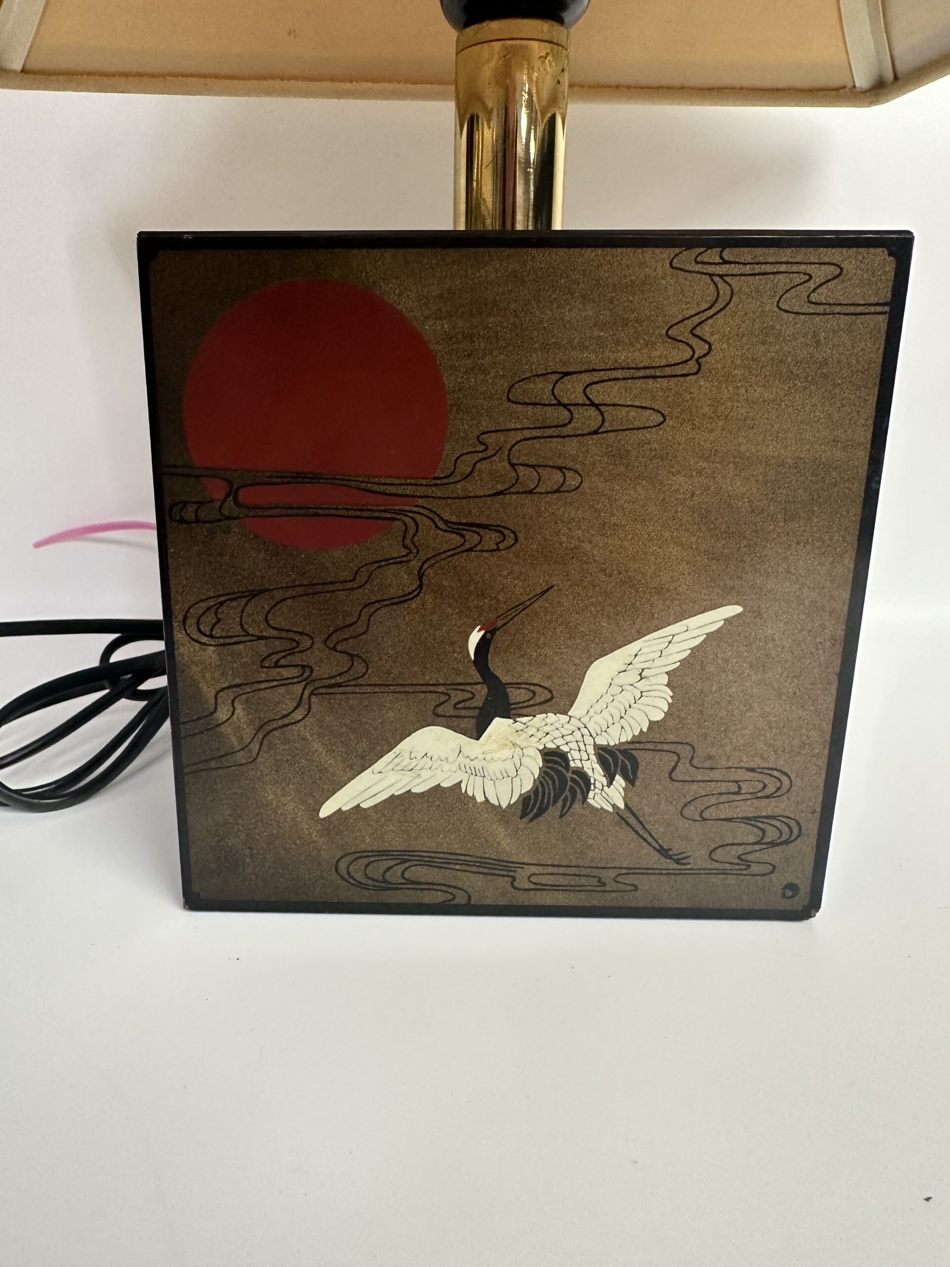Duo de lampes Le Dauphin décor Japonais – Image 3