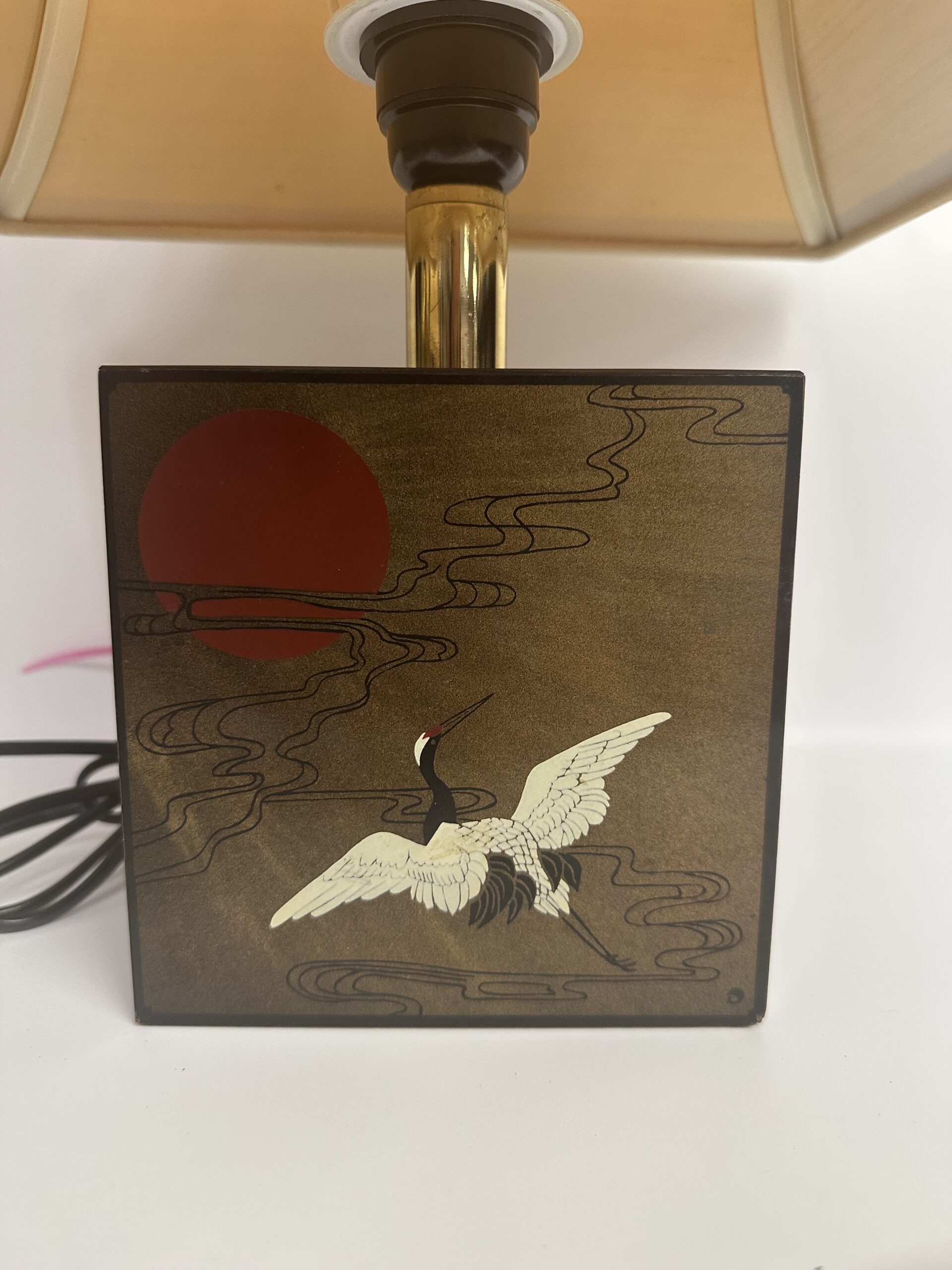 Duo de lampes Le Dauphin décor Japonais – Image 5