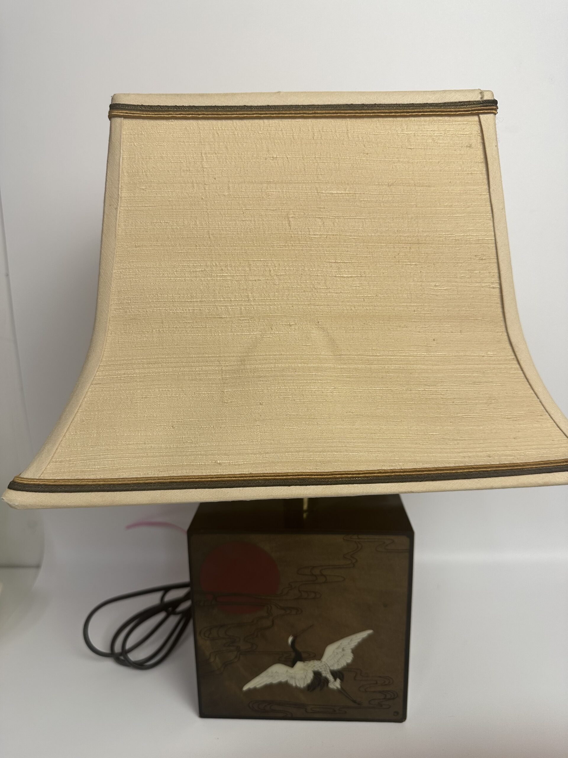 Duo de lampes Le Dauphin décor Japonais – Image 6