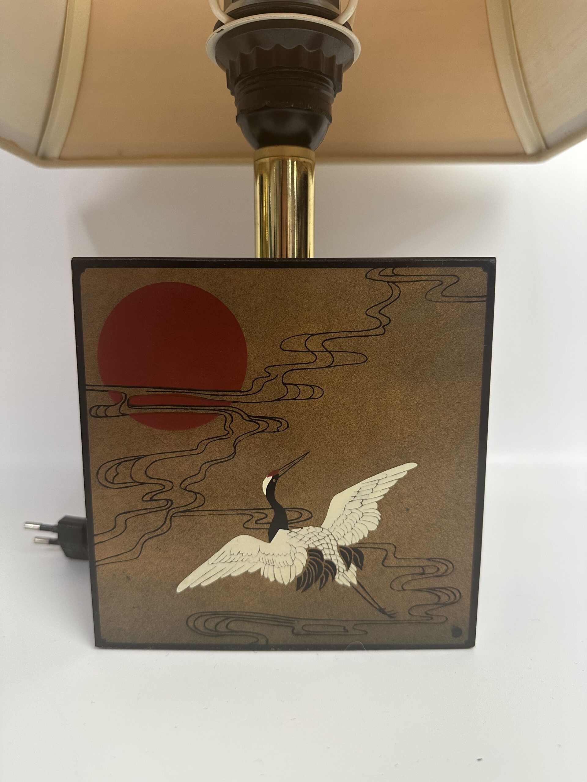 Duo de lampes Le Dauphin décor Japonais – Image 11