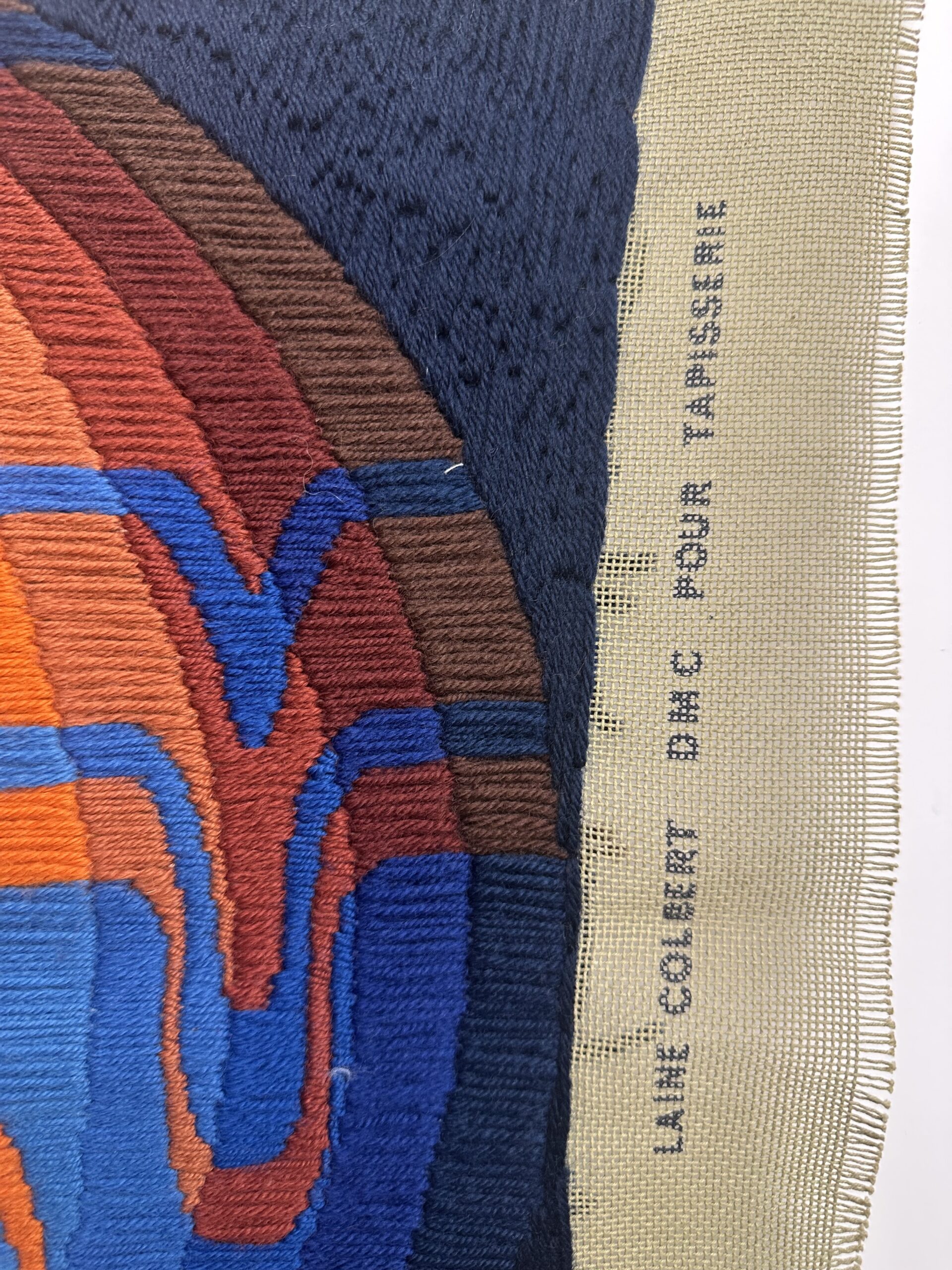Tapisserie DMC Alpha par Danièle Gambaro 1979 – Image 6