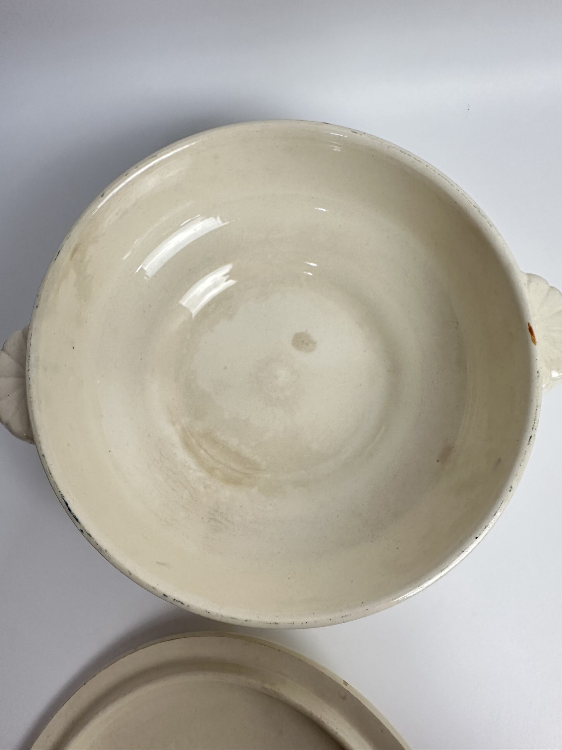 Soupière ancienne Longchamp Lolette en faïence – Image 8
