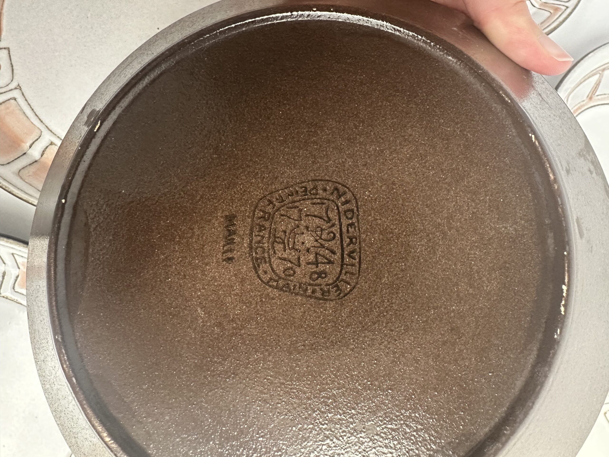 Ensemble de 8 assiettes Niderviller Maille – Image 11