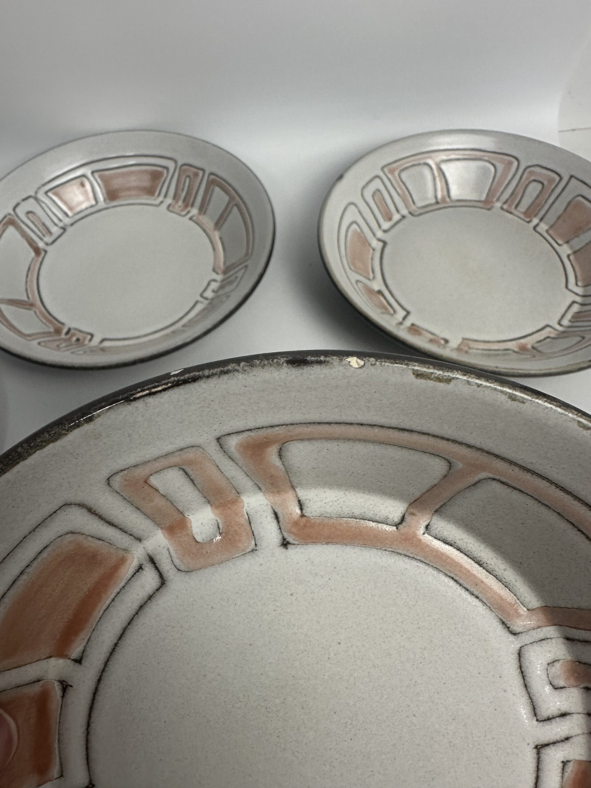 Ensemble de 8 assiettes Niderviller Maille – Image 13