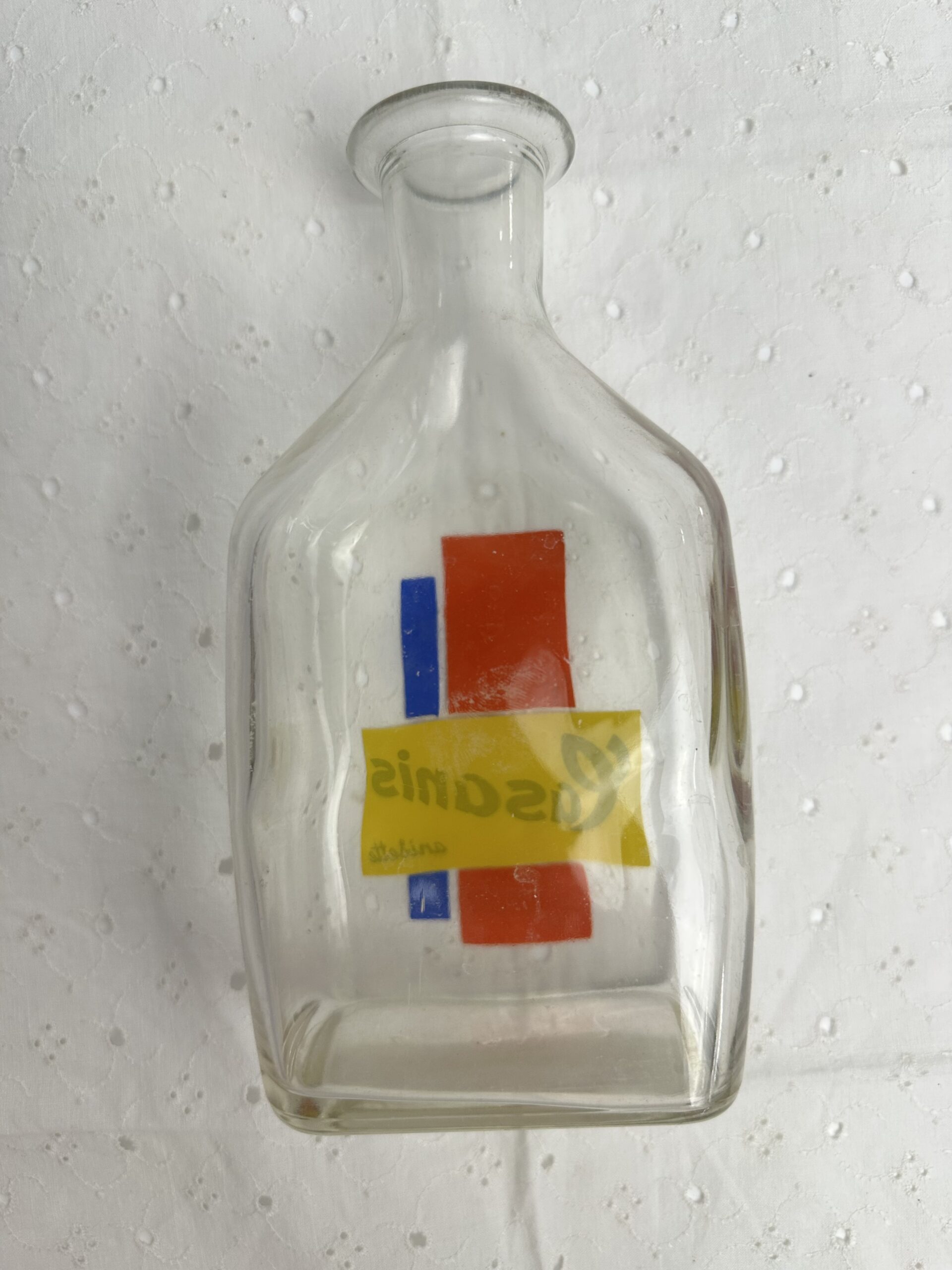 Carafe publicitaire Casanis vintage en verre – Image 6