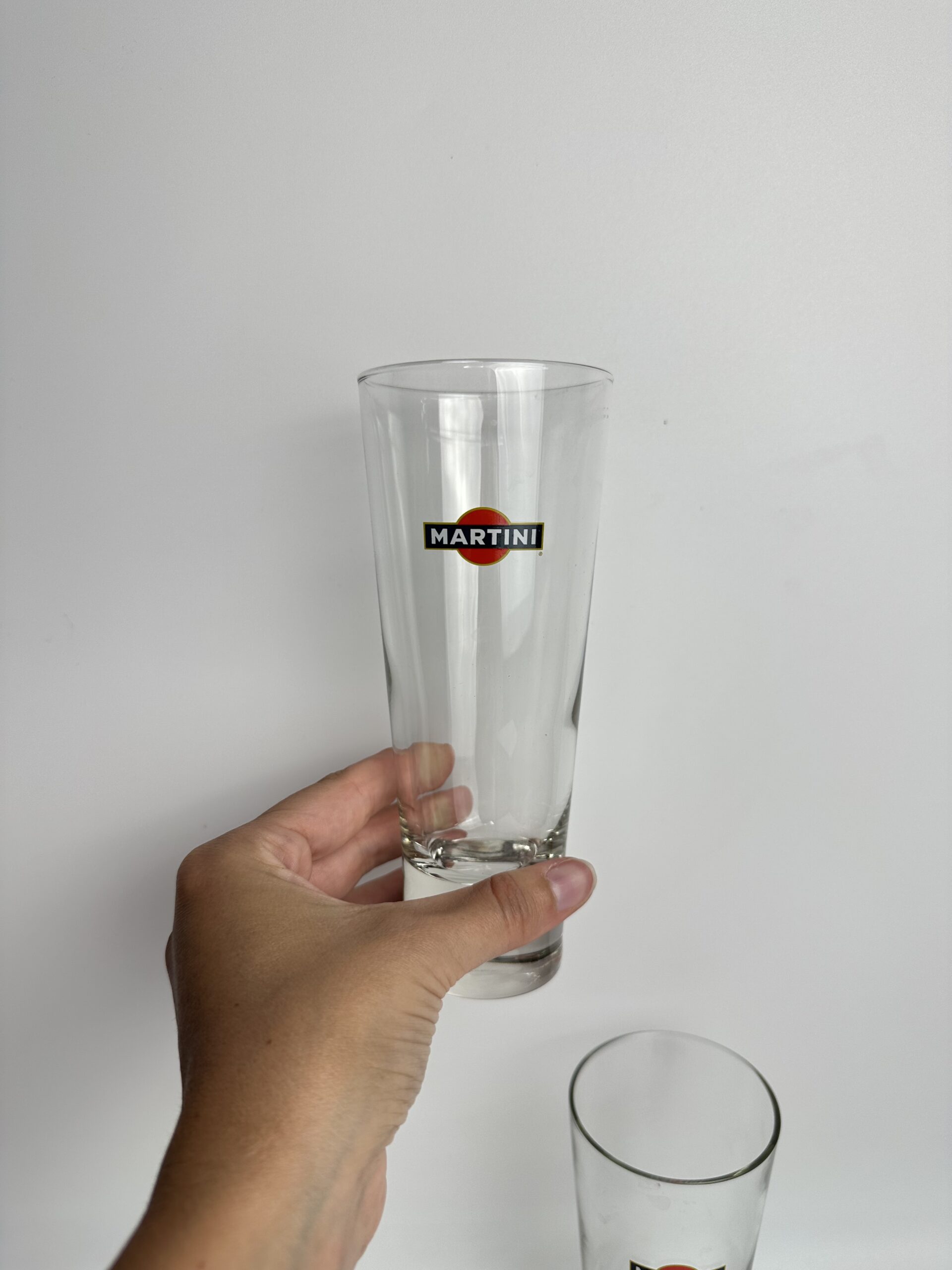 5 verres publicitaires Martini vintage – Image 5