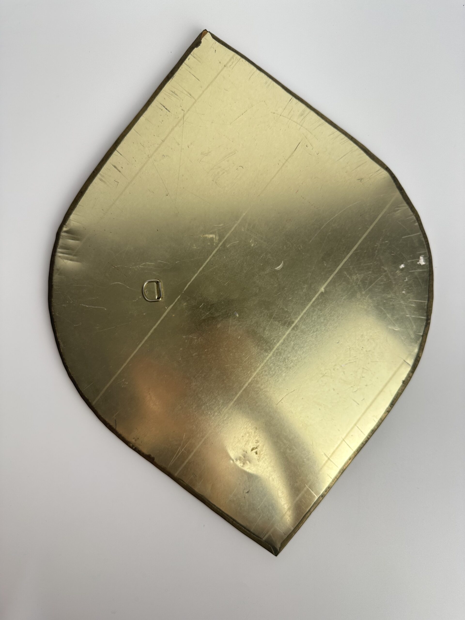 Ancien miroir en laiton style oriental – Image 10
