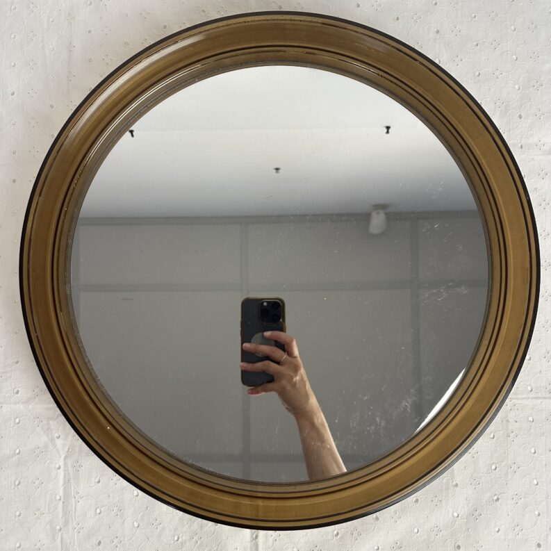 Miroir rétro Gilac 1813 marron transparent