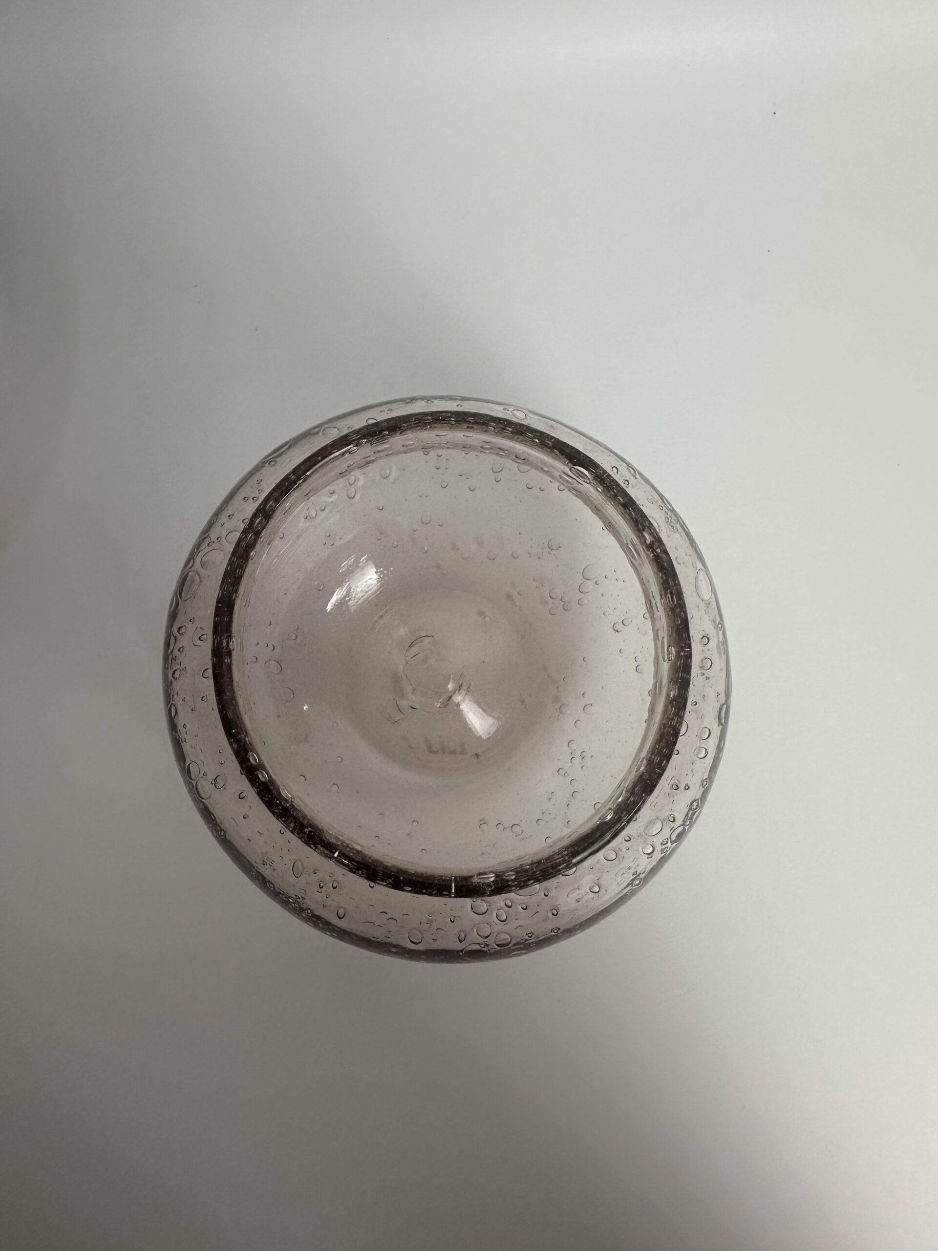 Bonbonnière ou pot en verre soufflé Biot – Image 6