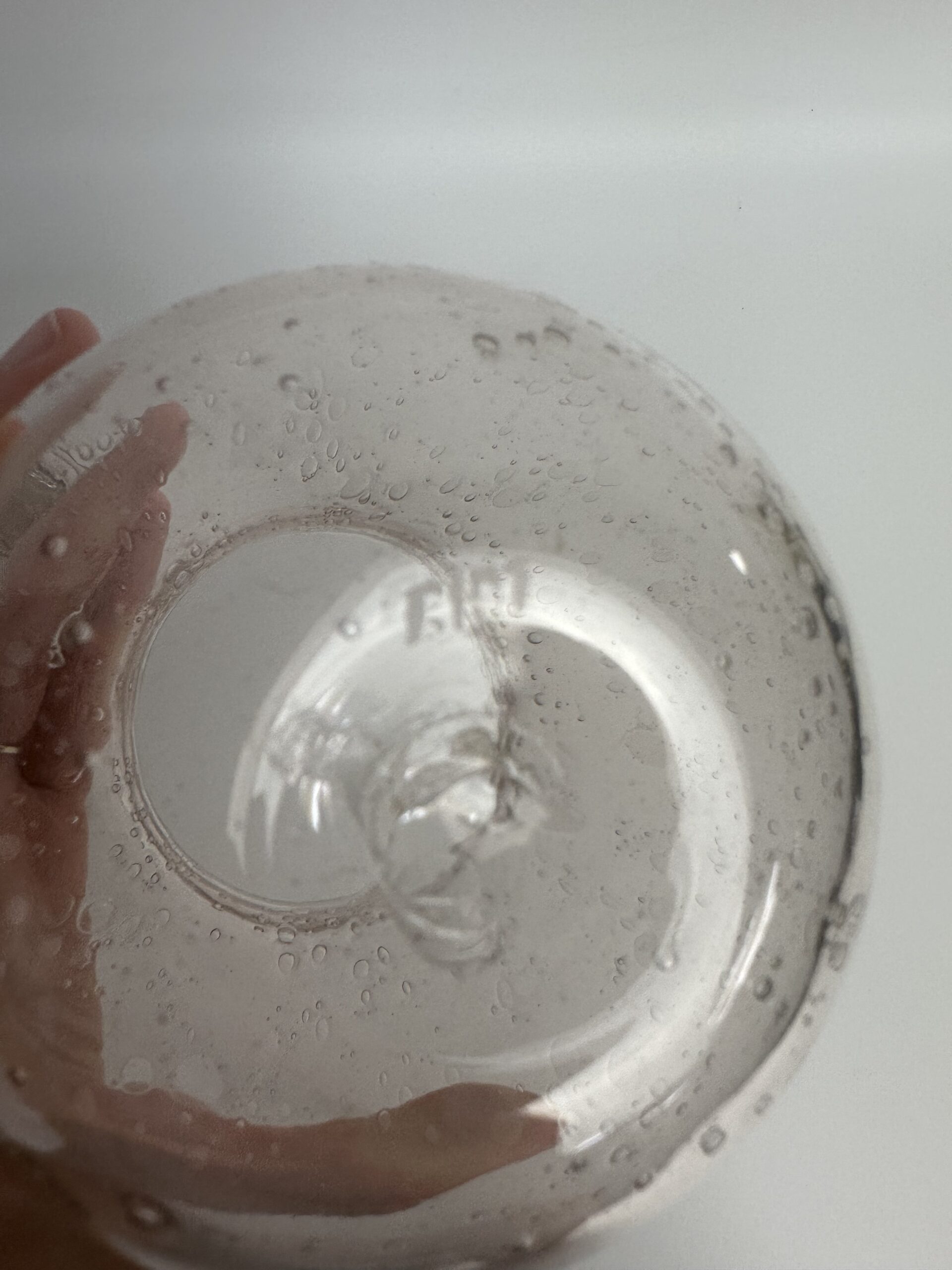 Bonbonnière ou pot en verre soufflé Biot – Image 8