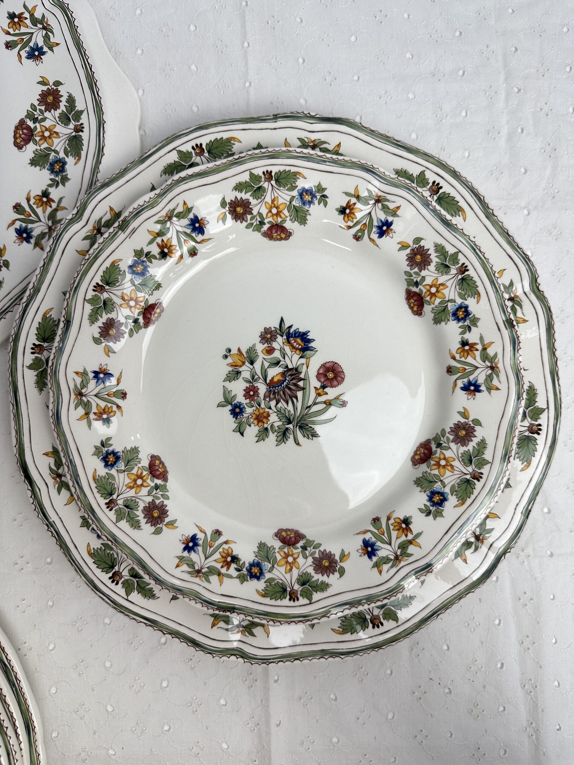 Ancien service en faïence Gien Moustiers Olerys – Image 12