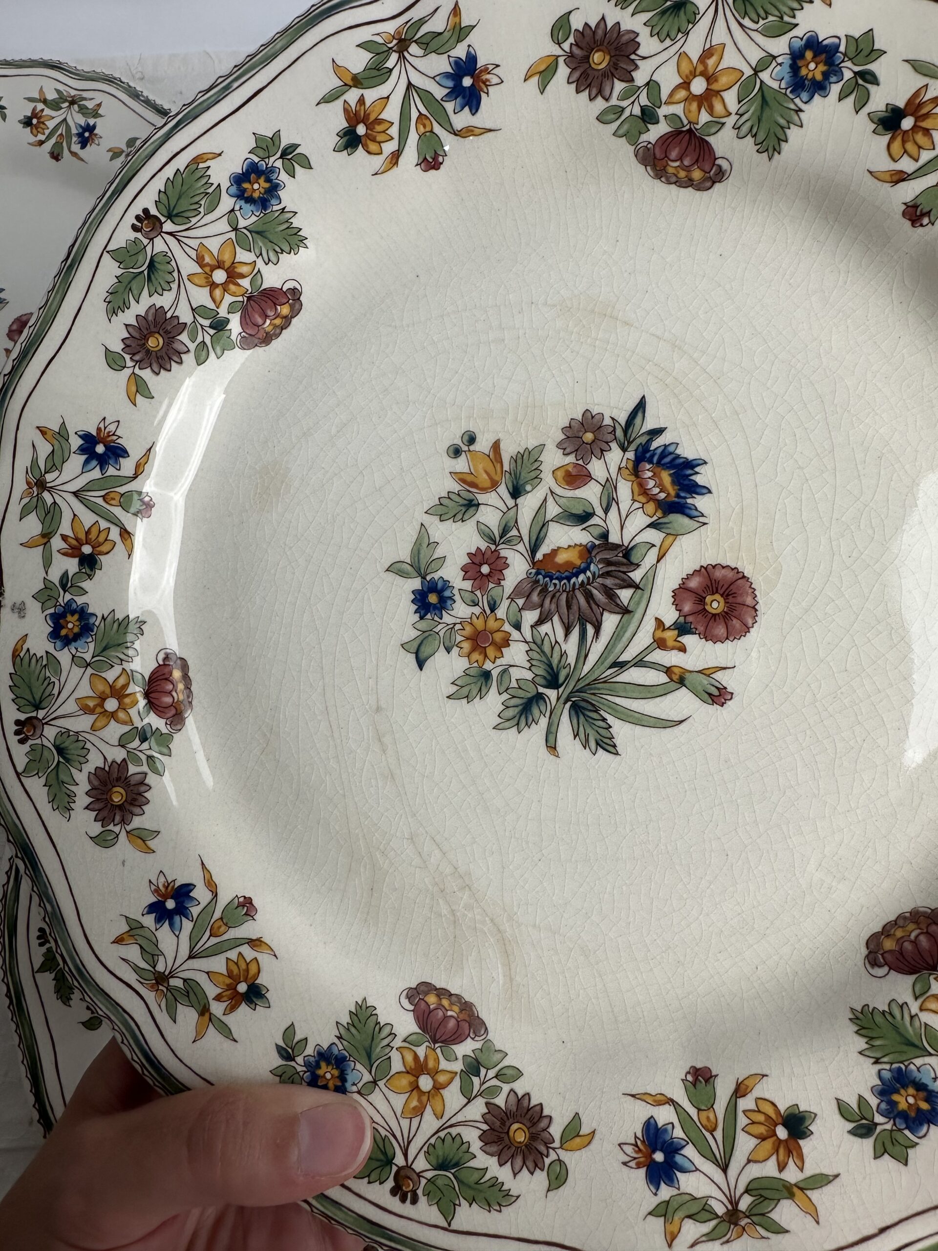 Ancien service en faïence Gien Moustiers Olerys – Image 14