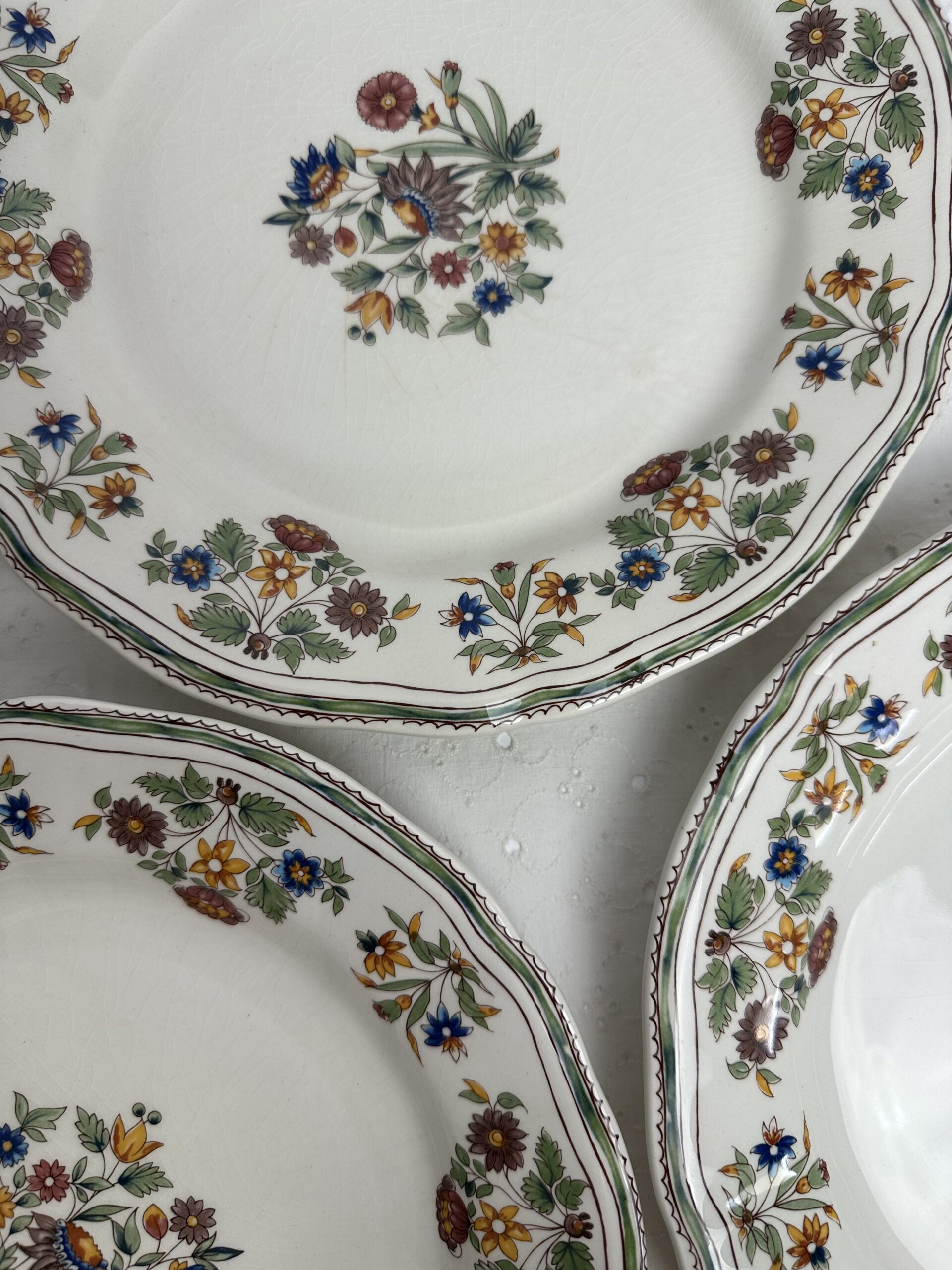 Ancien service en faïence Gien Moustiers Olerys – Image 18