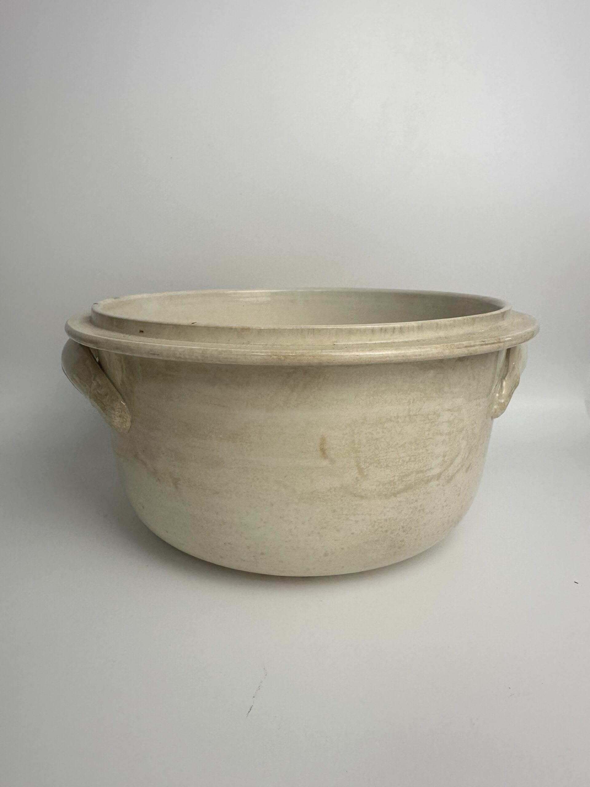 Plat en terre de fer Sarreguemines ancien – Image 2