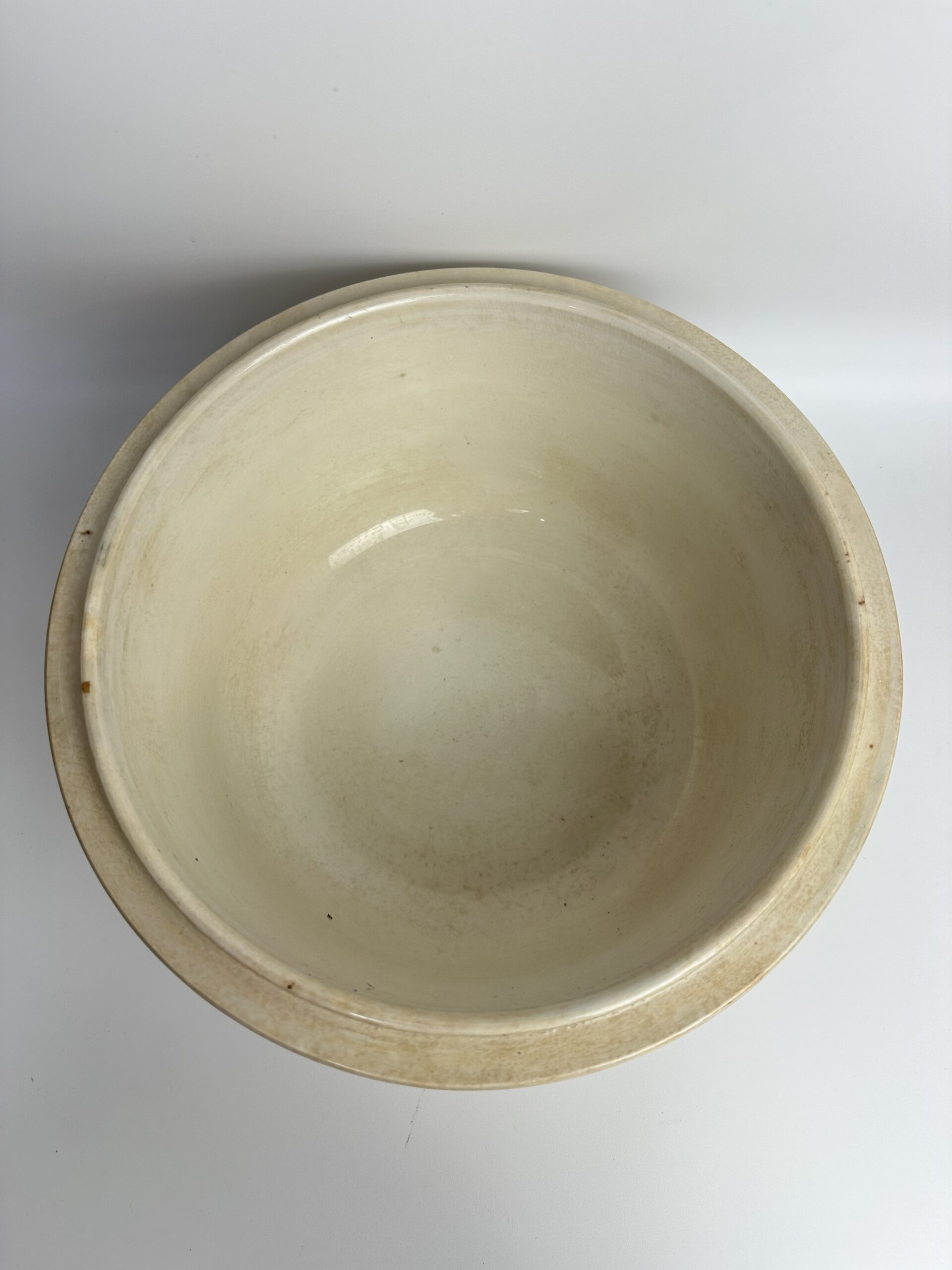 Plat en terre de fer Sarreguemines ancien – Image 5