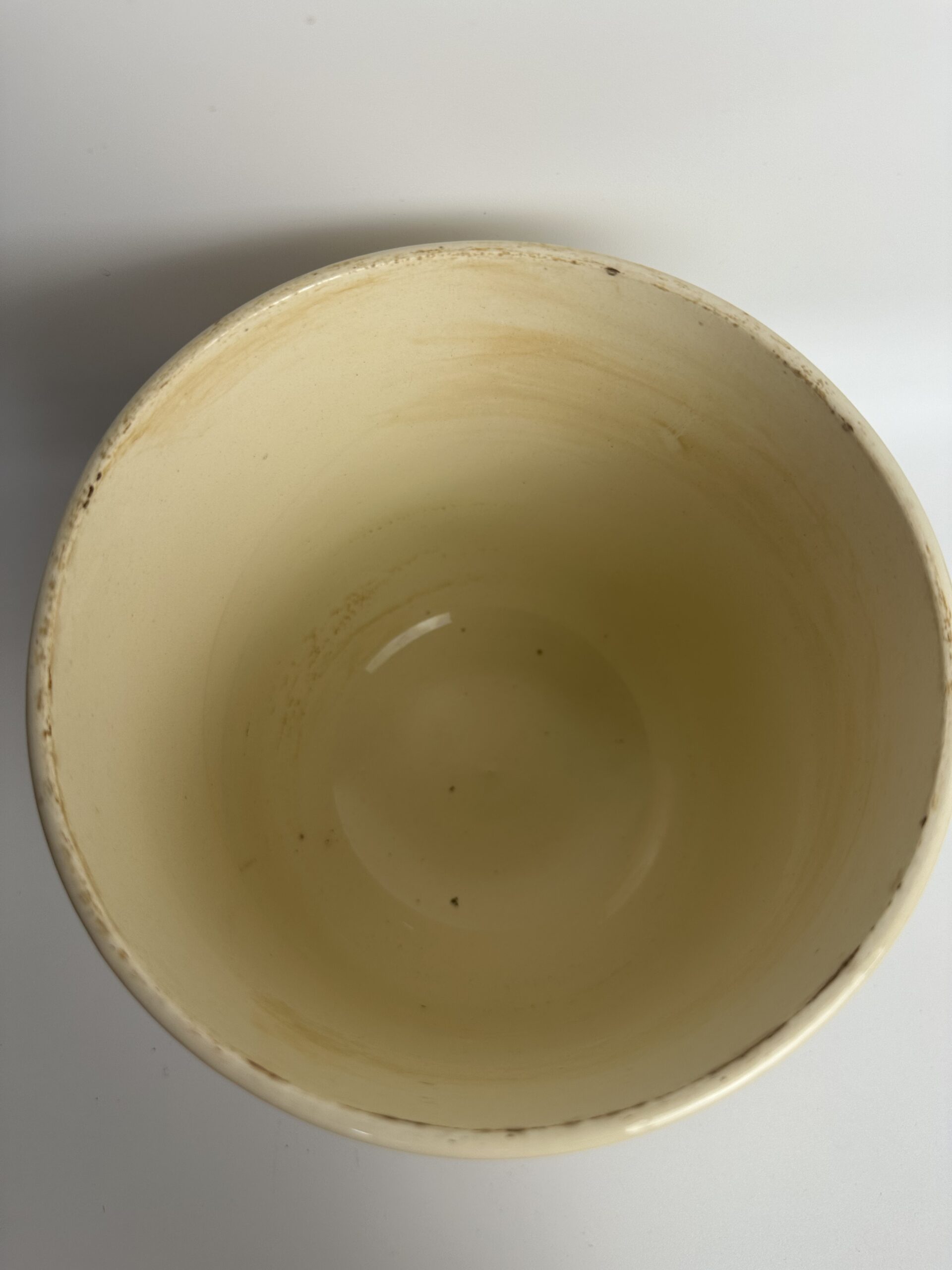 Ancien pot à confiture Digoin Sarreguemines en grès émaillé – Image 3