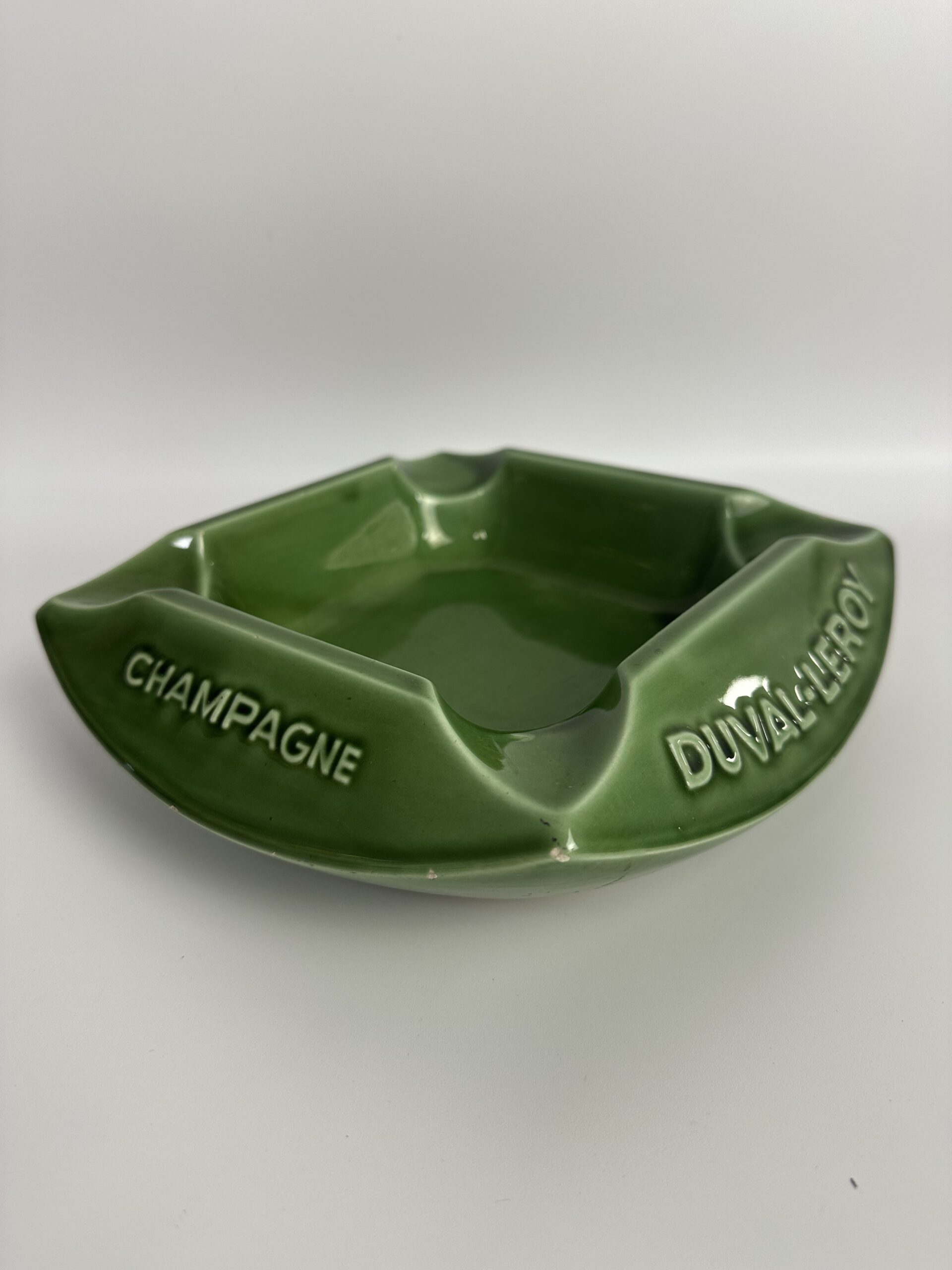 Cendrier publicitaire Duval-Leroy Orceram vintage – Image 2