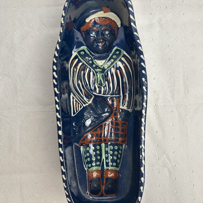 Ancien moule en terre cuite alsacien Hansel