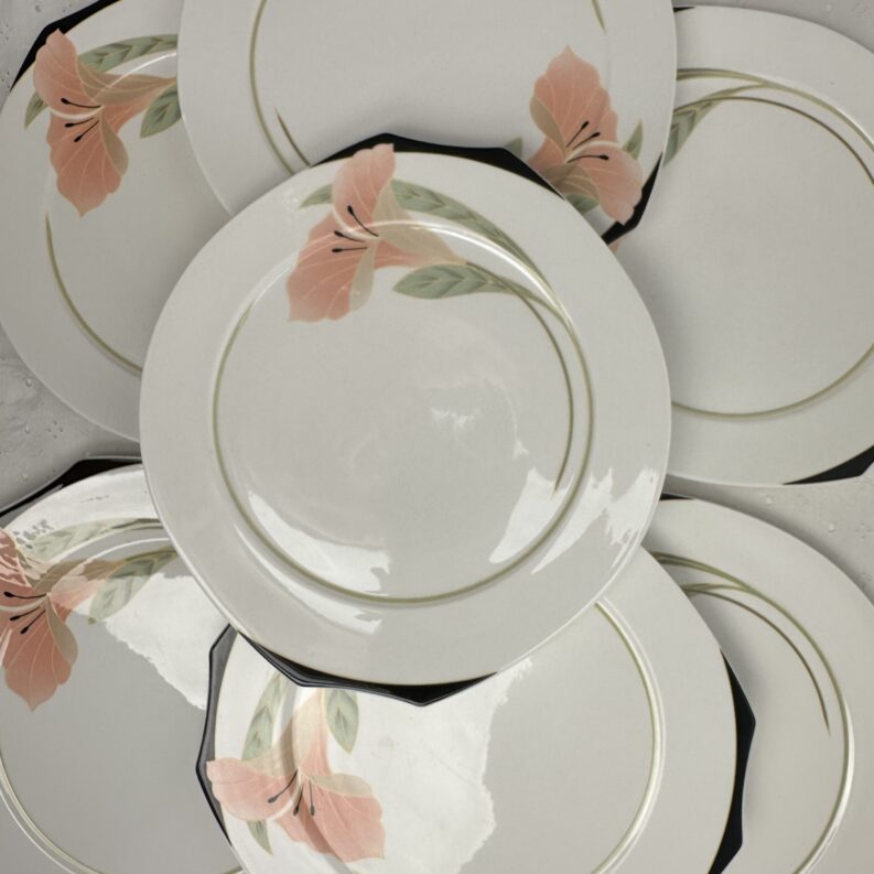 8 assiettes plates Iris Villeroy et Boch