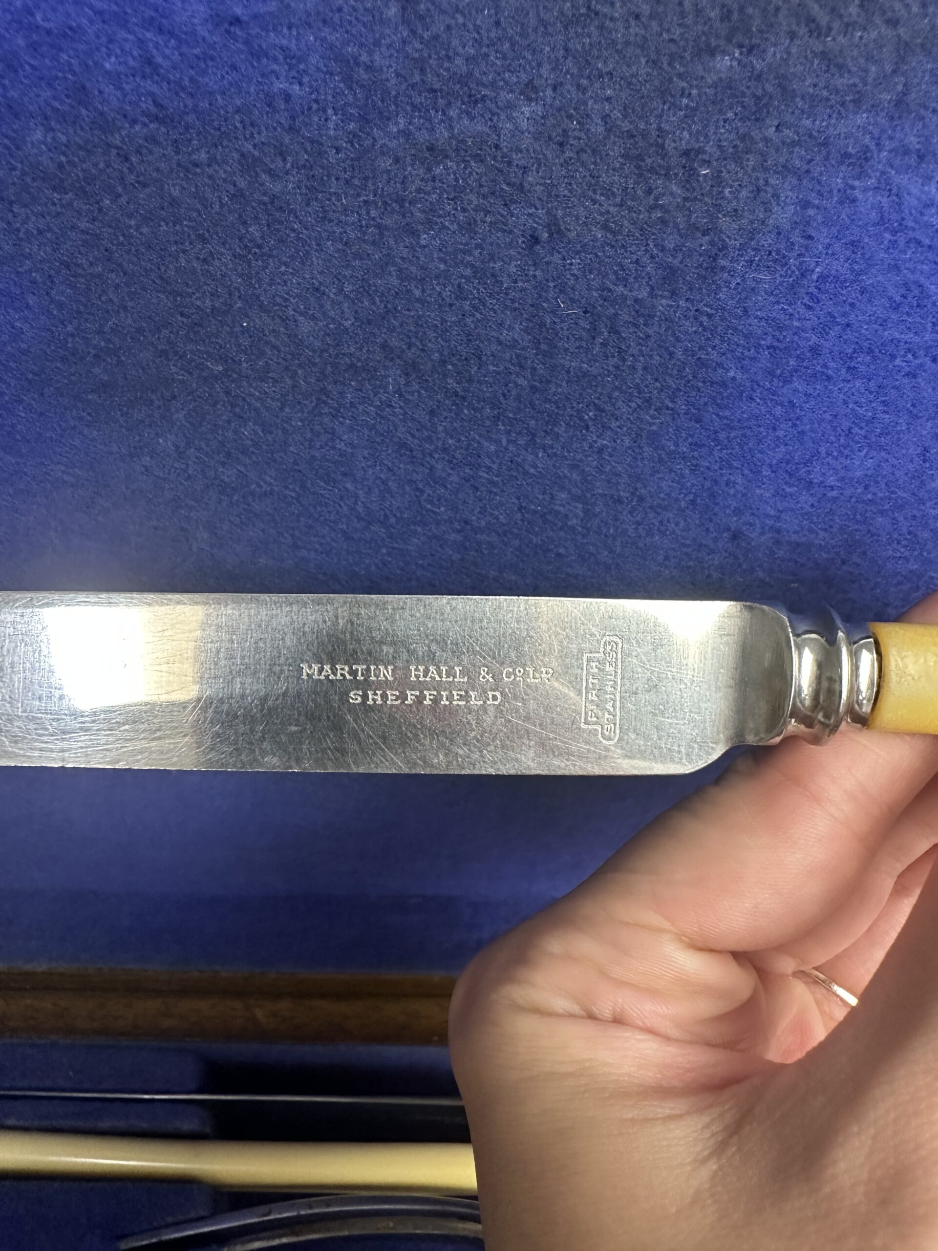 Coffret de couteaux Martin Hall Sheffield Firth Stainless – Image 6