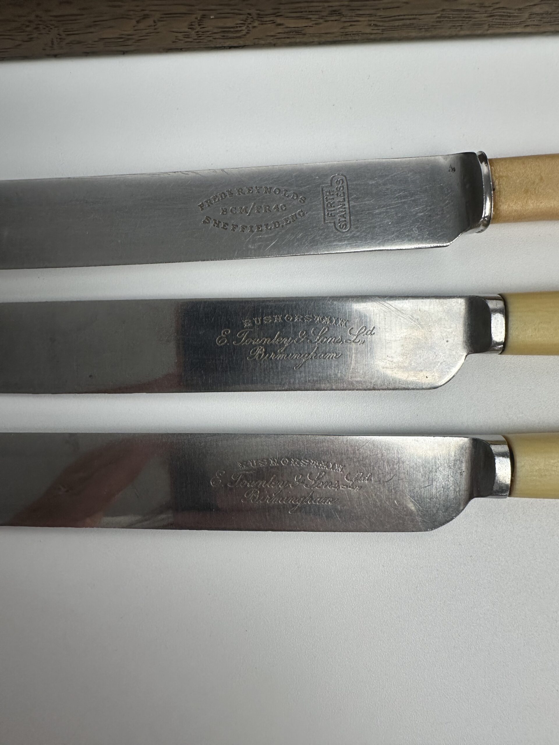 Coffret de couteaux Martin Hall Sheffield Firth Stainless – Image 9
