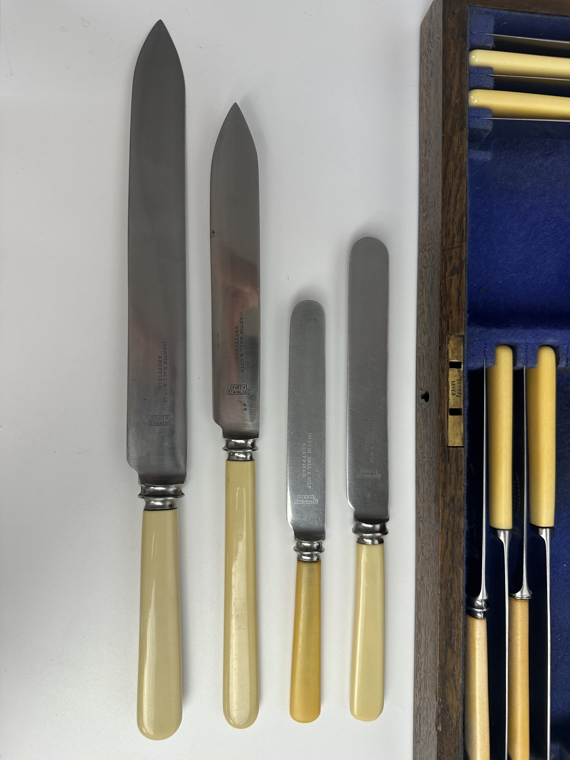 Coffret de couteaux Martin Hall Sheffield Firth Stainless – Image 12