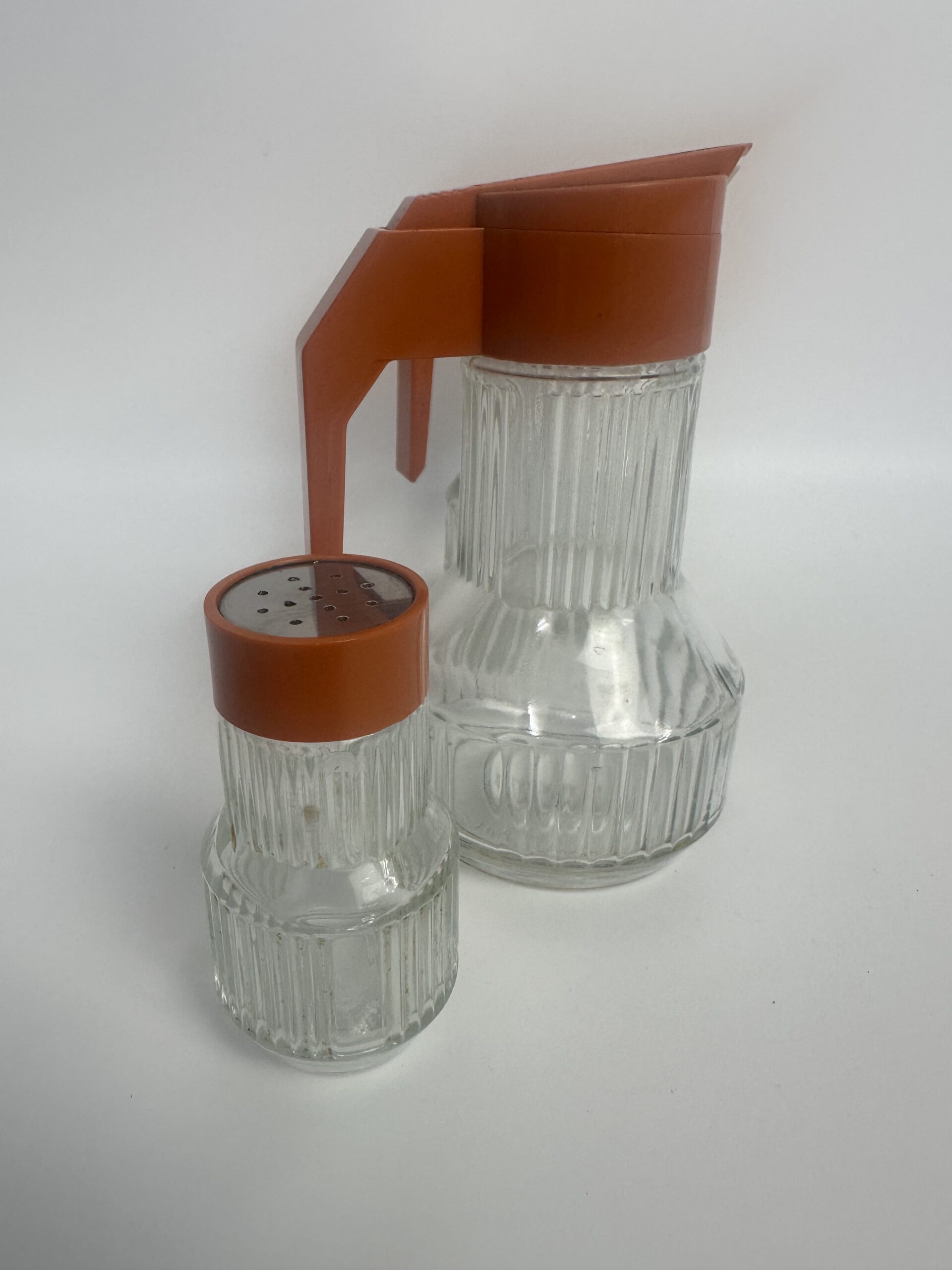 Serviteur à condiments vintage Valira années 70 orange – Image 16