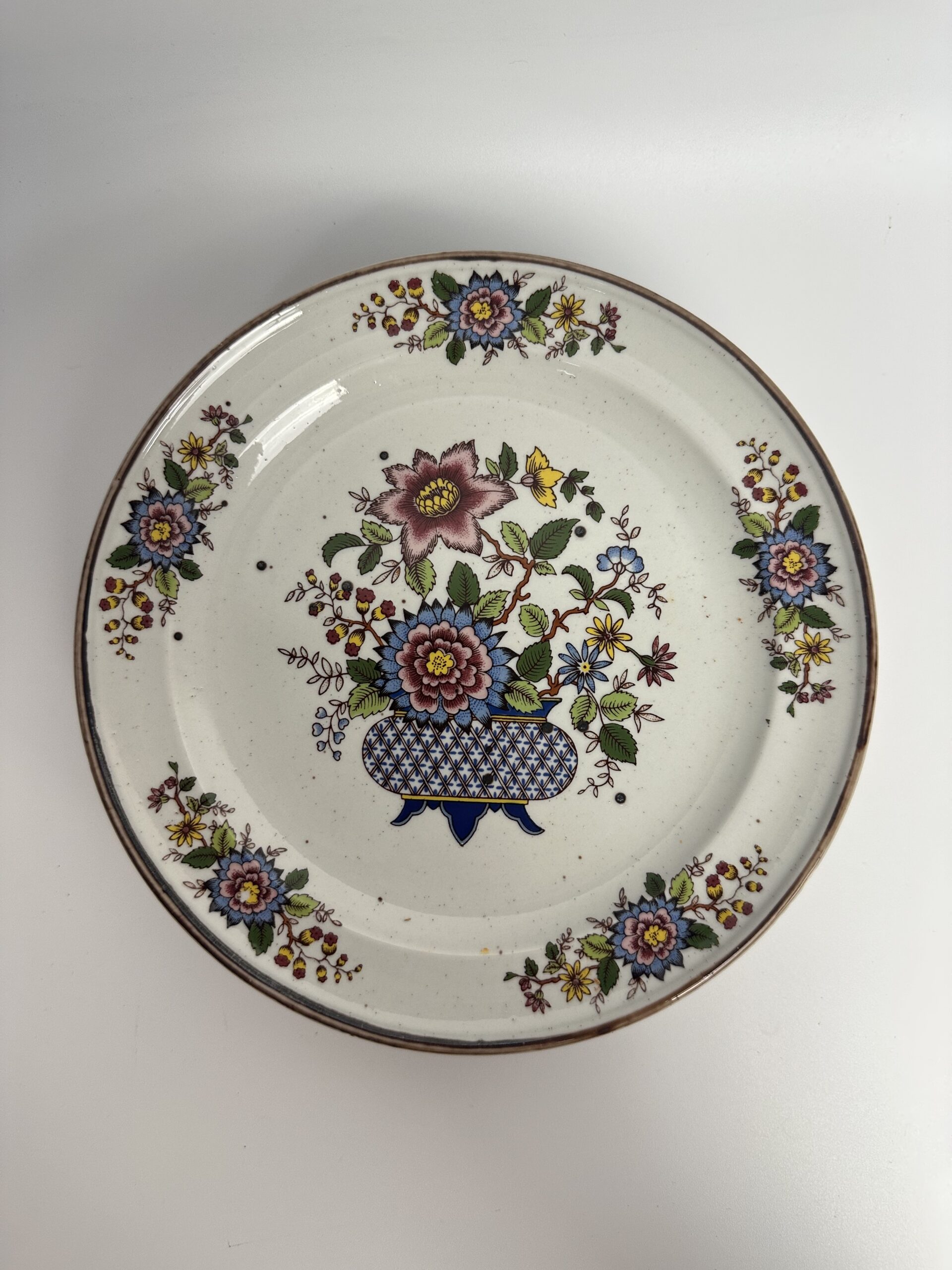 6 assiettes à dessert Eclat Digoin Sarreguemines – Image 3
