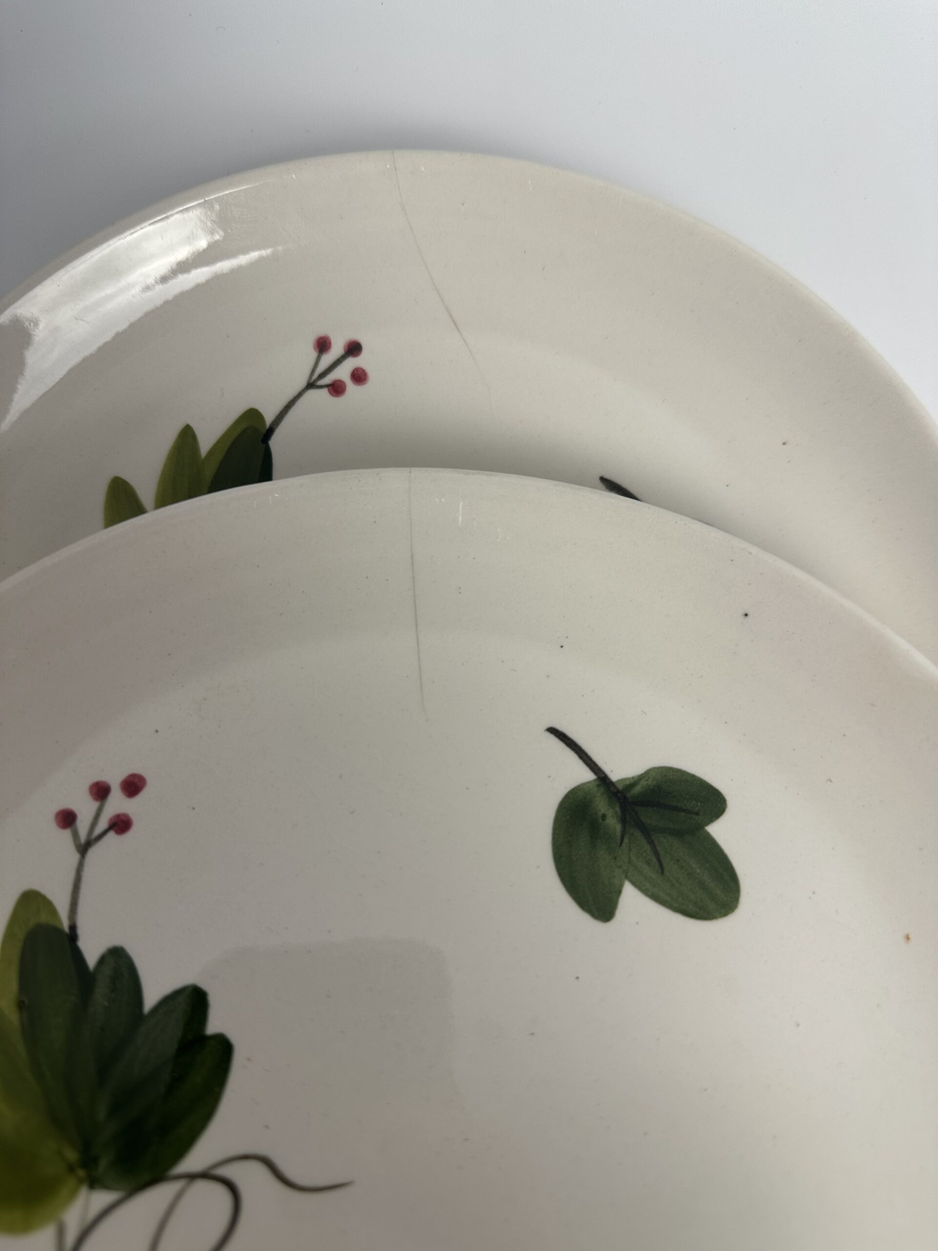 5 assiettes à dessert Villeroy et Boch Saar Lierre – Image 5