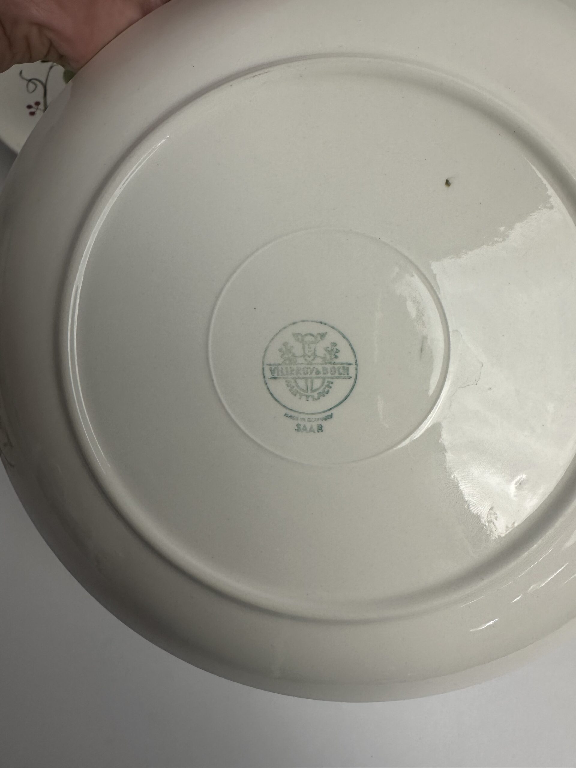 5 assiettes à dessert Villeroy et Boch Saar Lierre – Image 10