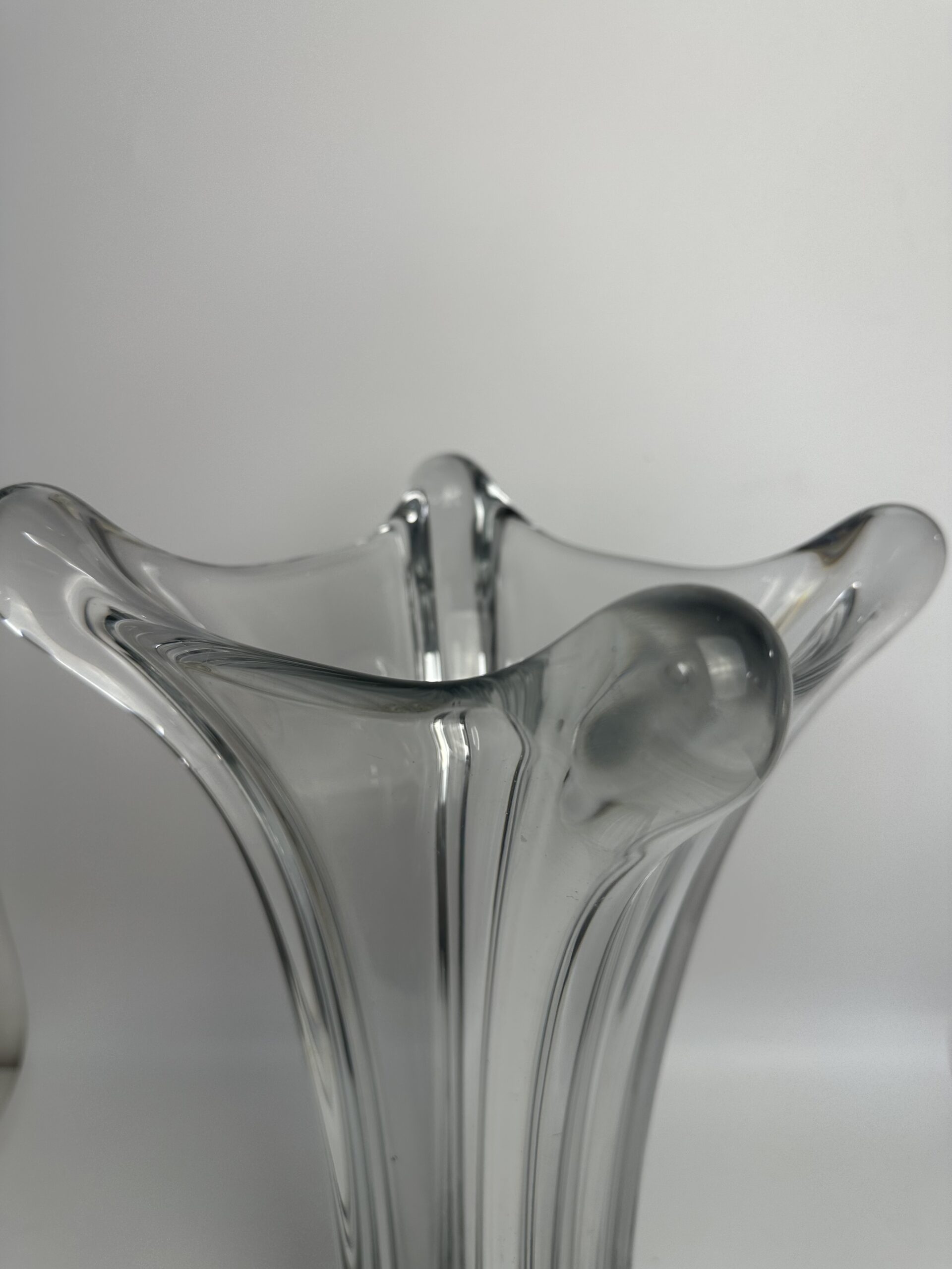 Grand vase en cristal de Vannes – Image 6