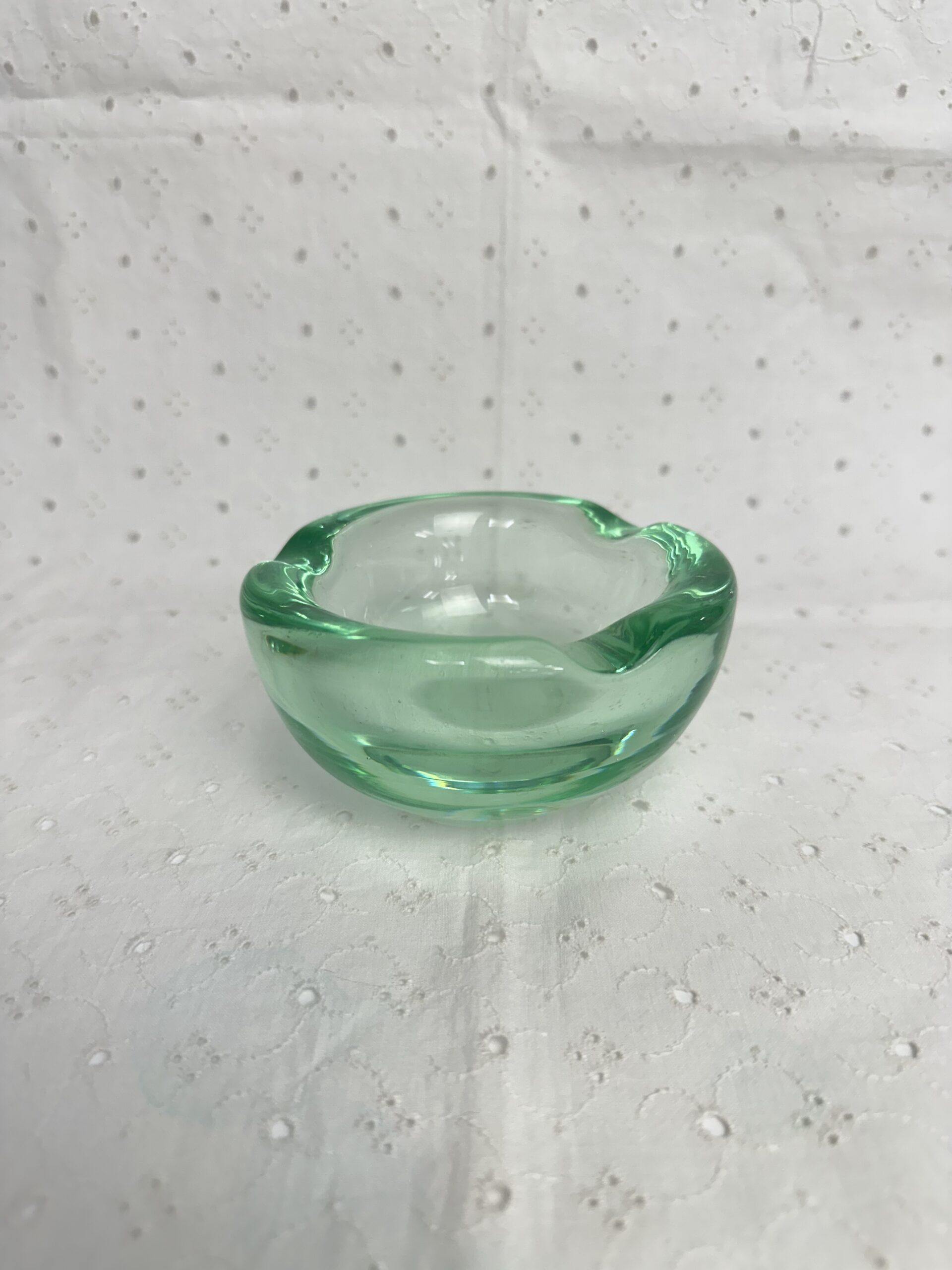 Cendrier vide-poche en cristal Daum