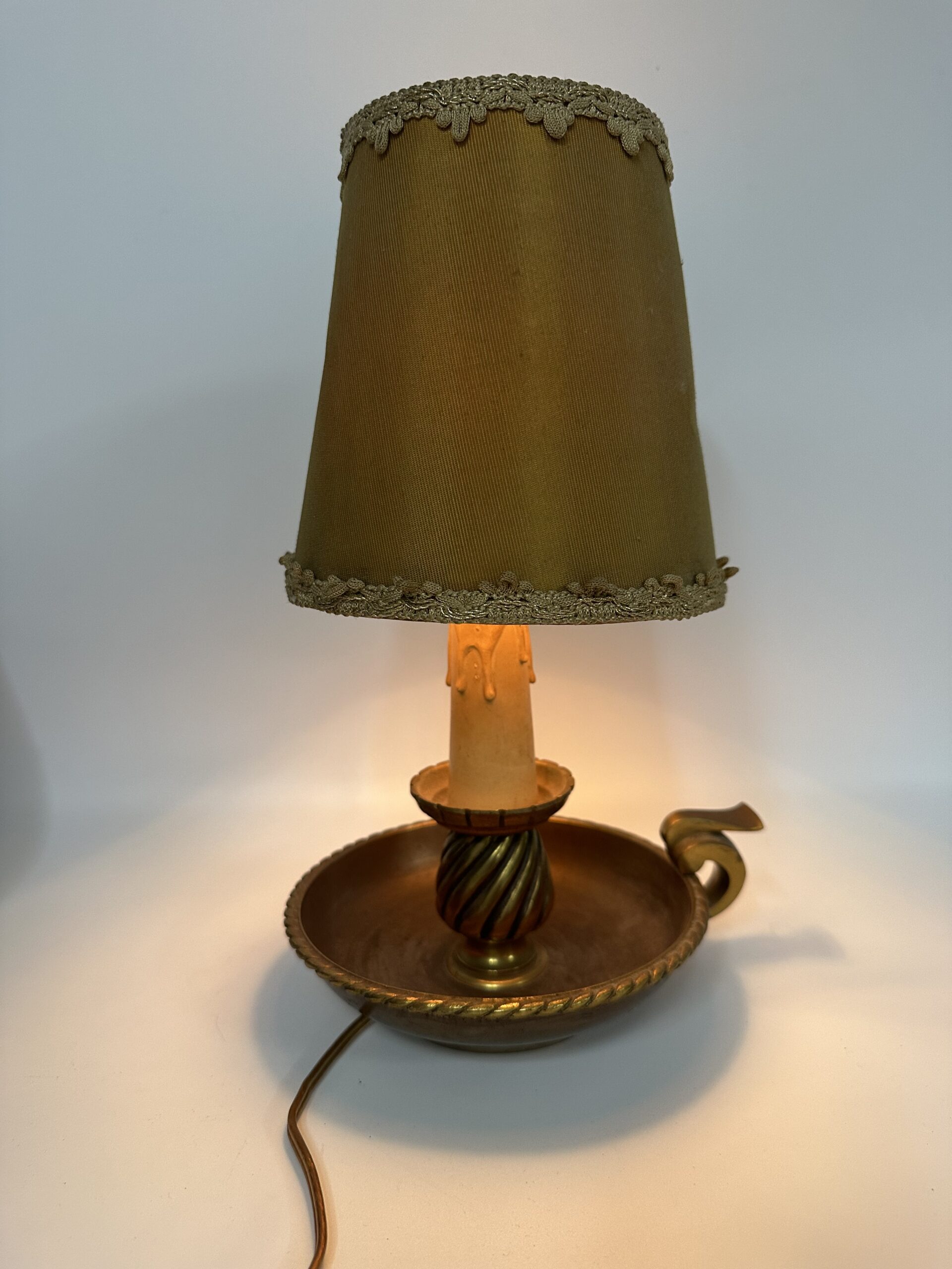 Petite lampe ancienne style rat de cave – Image 12