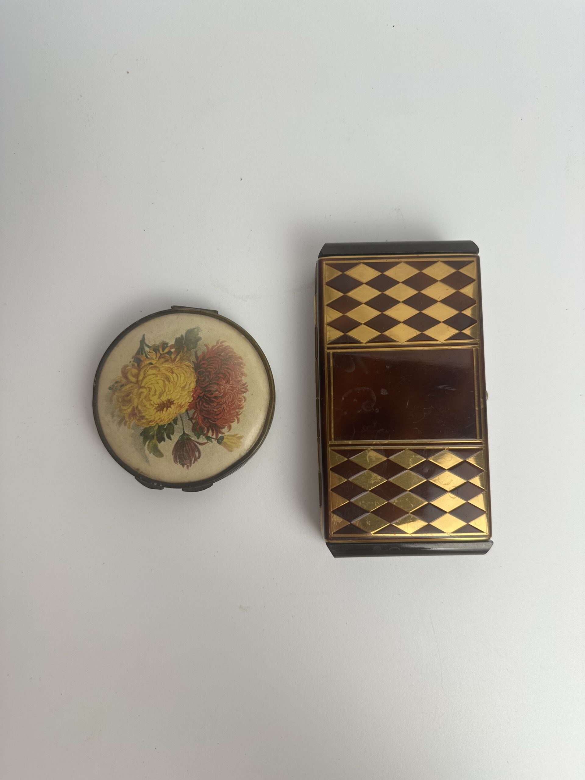 Duo de poudriers anciens – Image 2