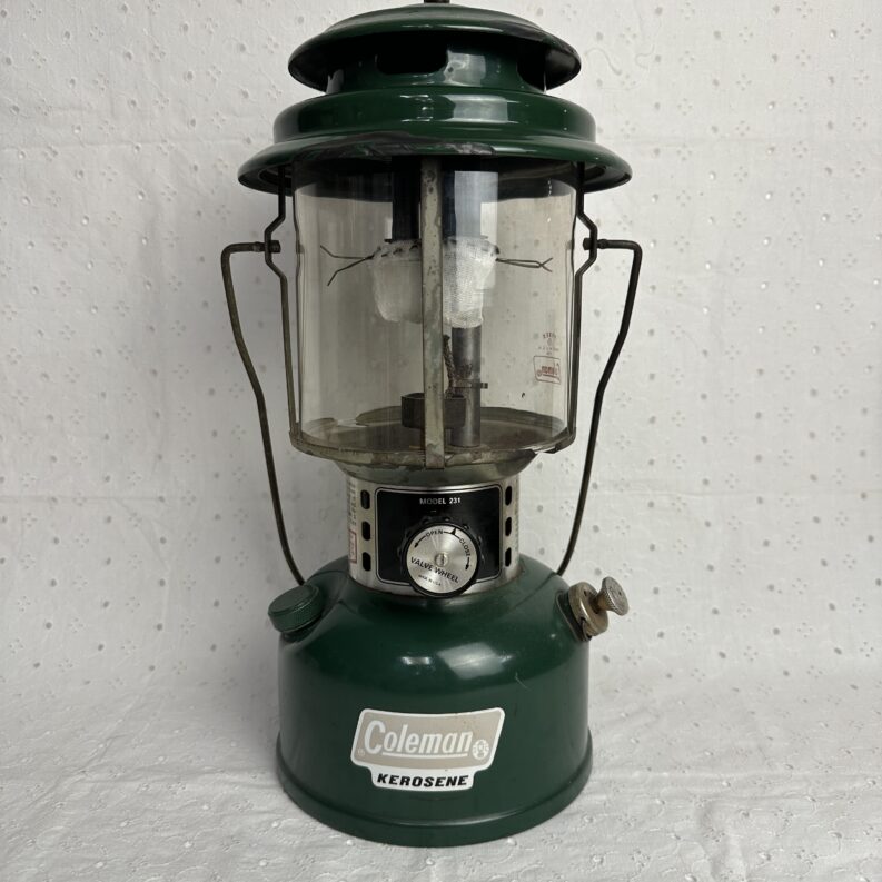 Lampe Coleman Kerosene Model 231 vintage