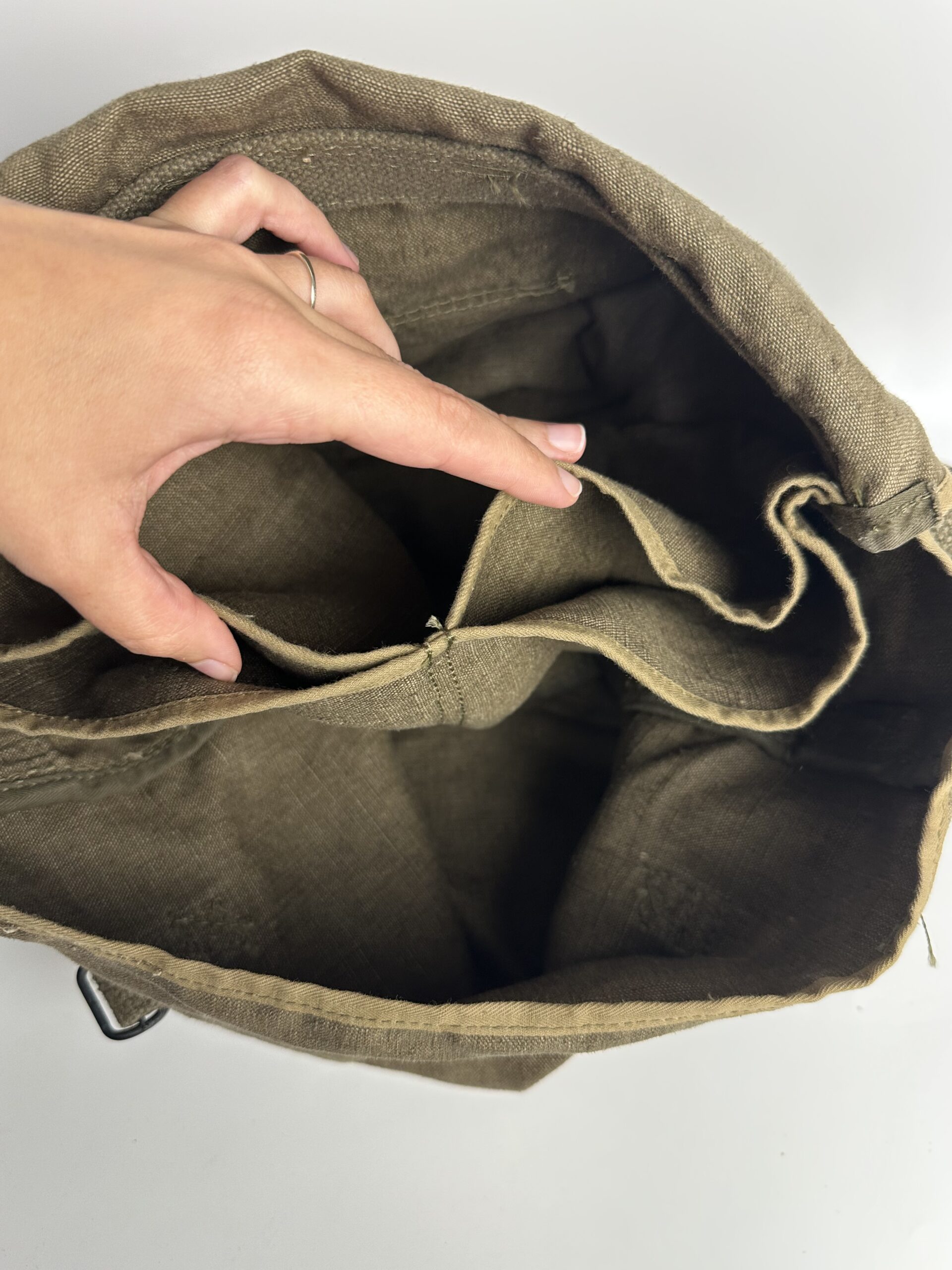 Ancien sac de l'Armée Jamme Graulhet - Image 7