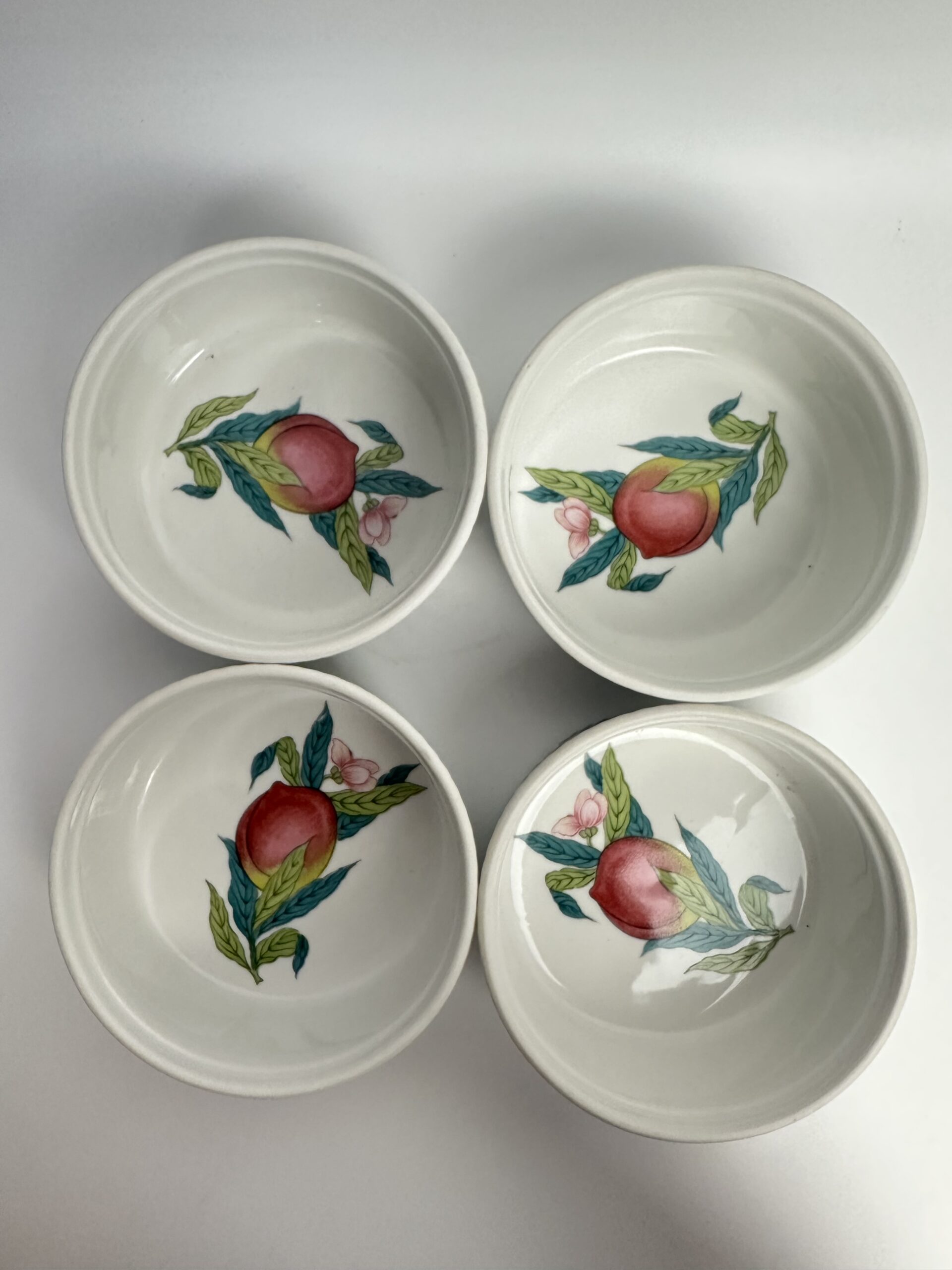 4 ramequins moules à soufflé Porcelaine de Paris Abondance – Image 5