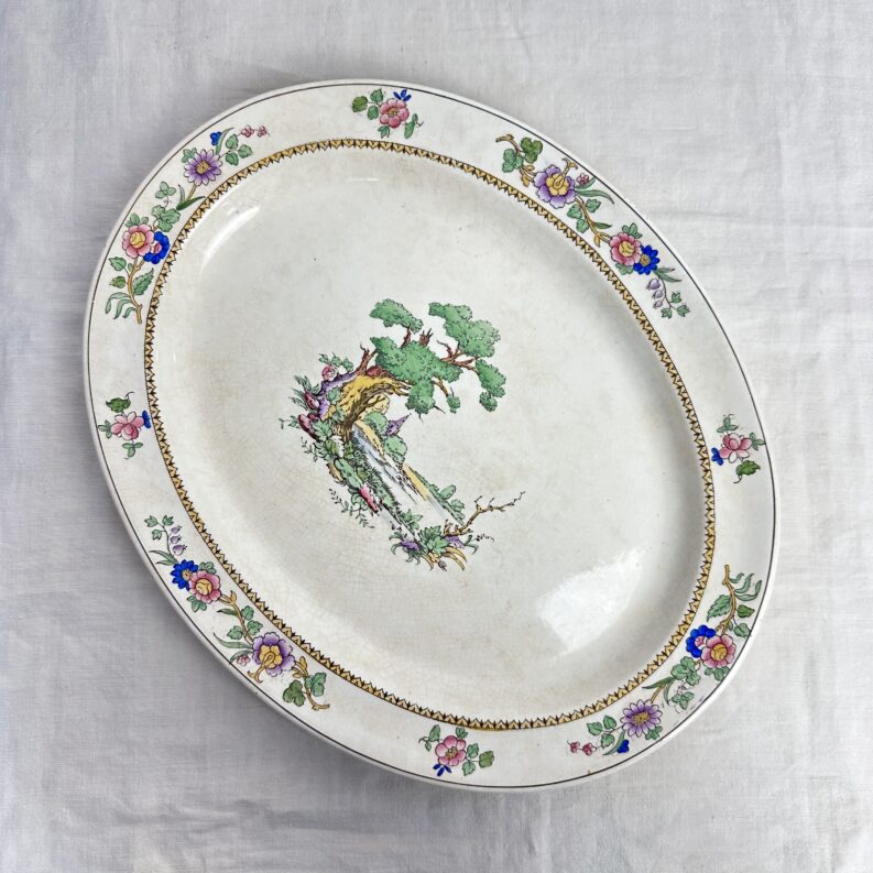 Plat de service Booths Silicon China England Terre de Fer 